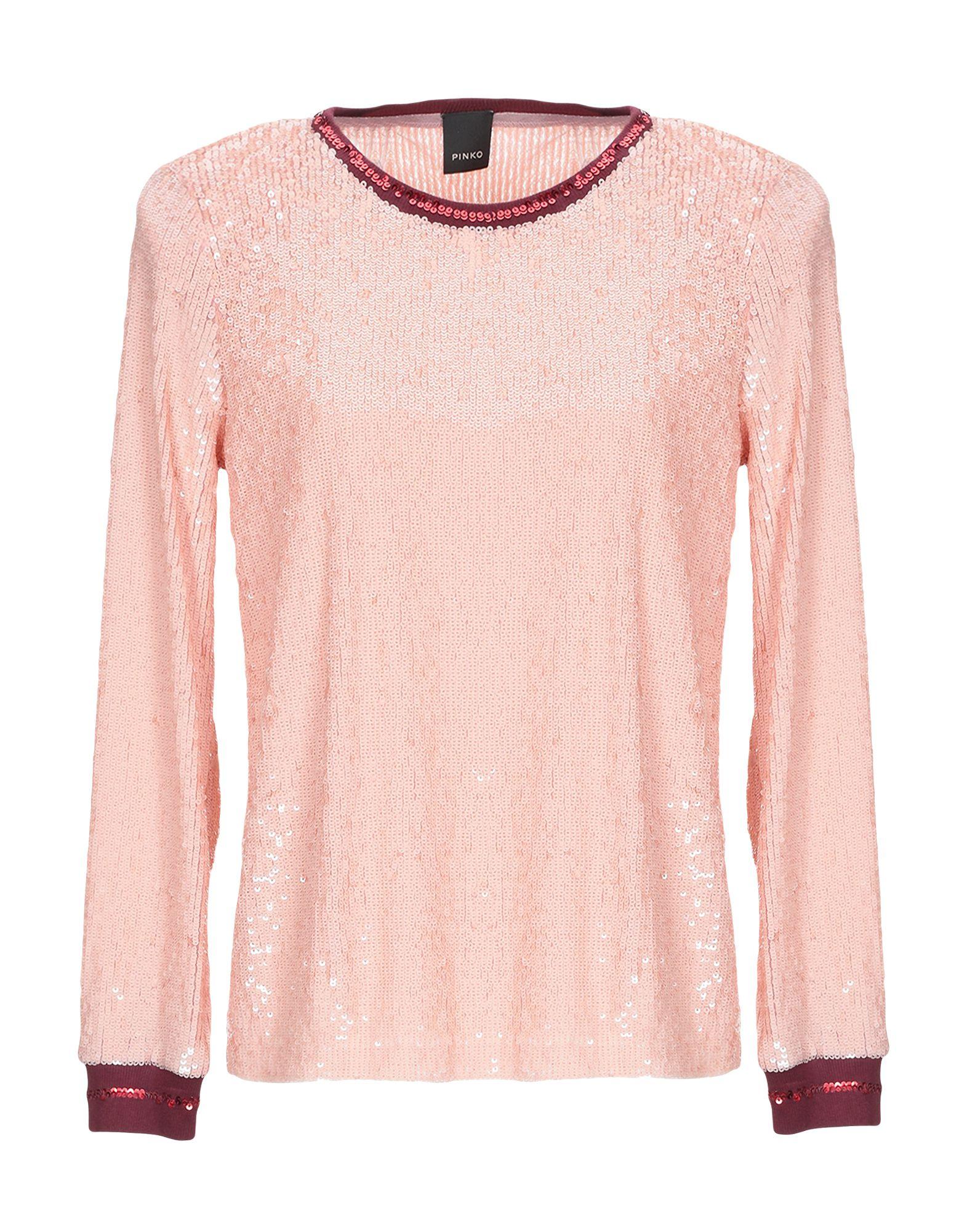 Pinko Tulle Blouse in Light Pink (Pink) - Lyst