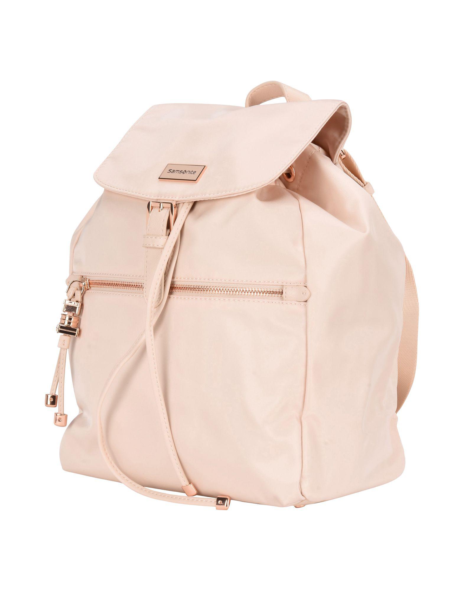 samsonite pink backpack