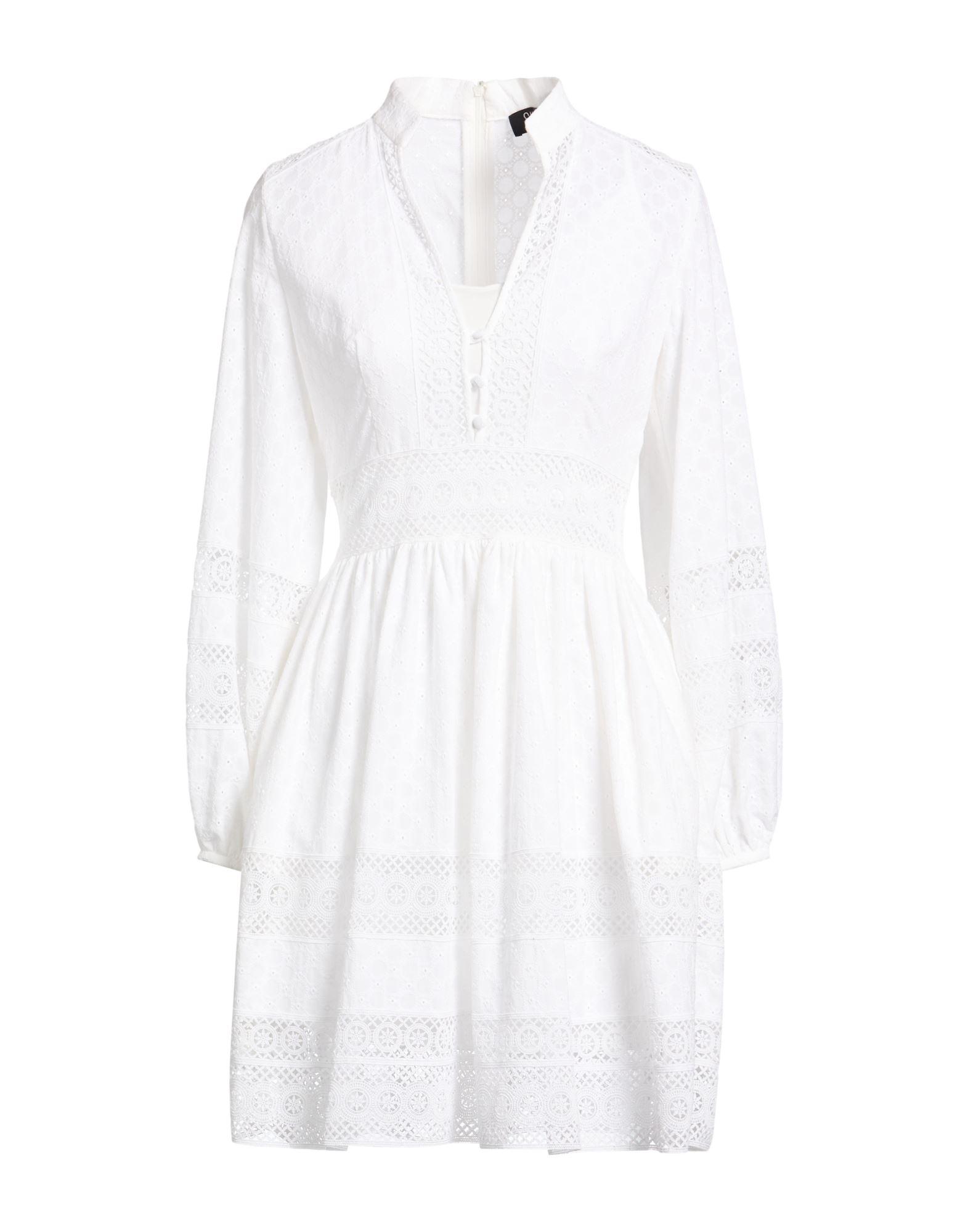 chinese dress ladies Full White Temple Dress Slip L main image 0