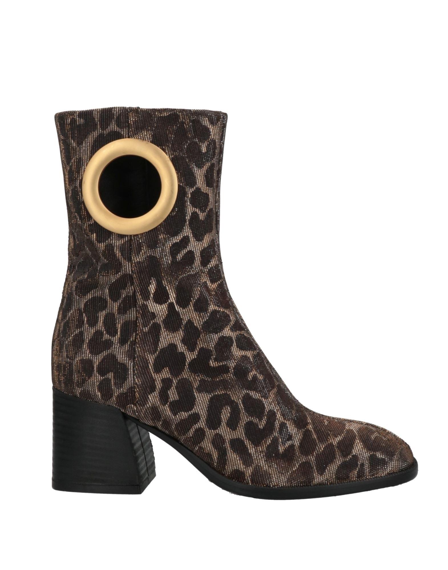 Lemarè Ankle Boots in Brown | Lyst
