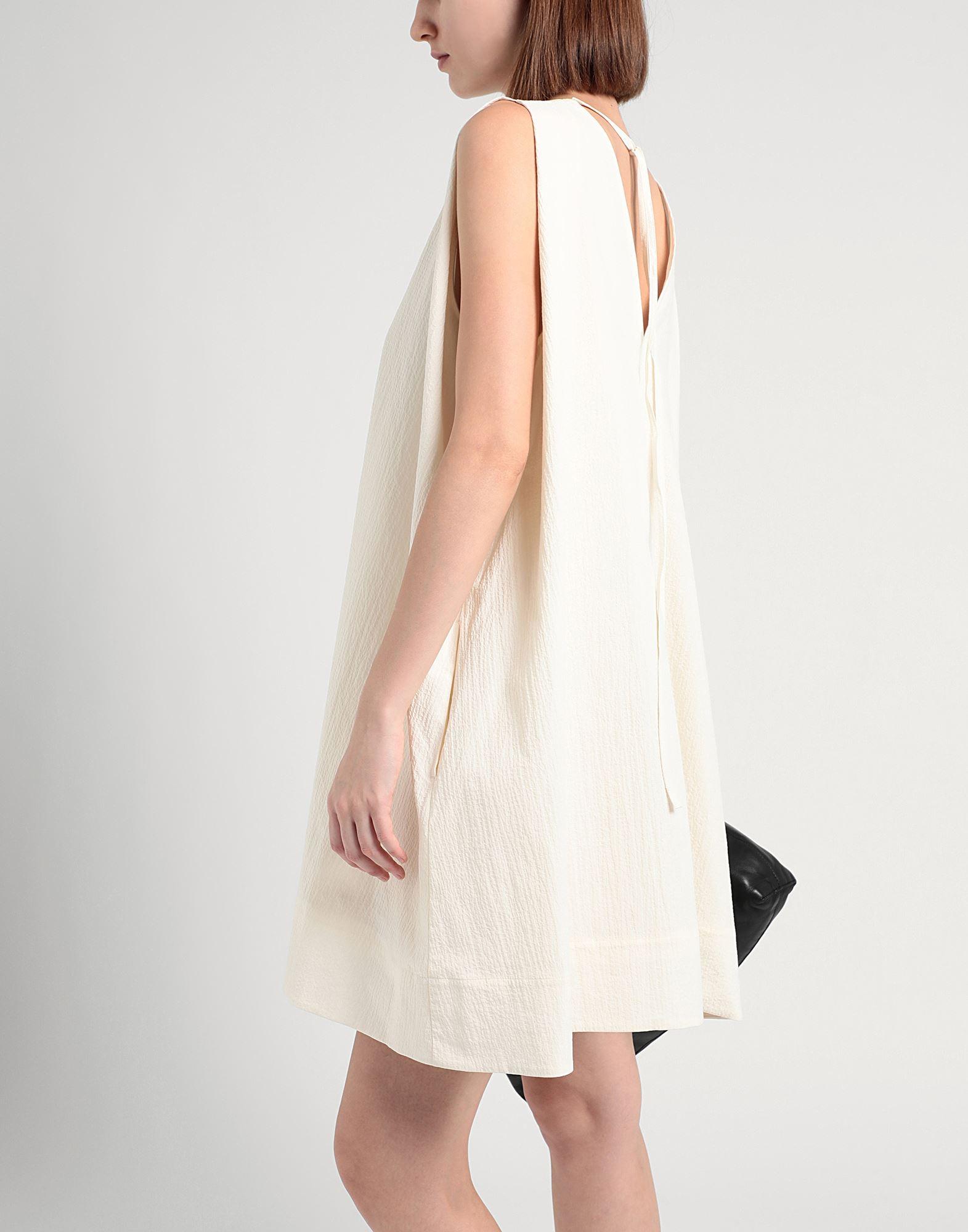 COS A-line Sleeveless Mini Dress in White