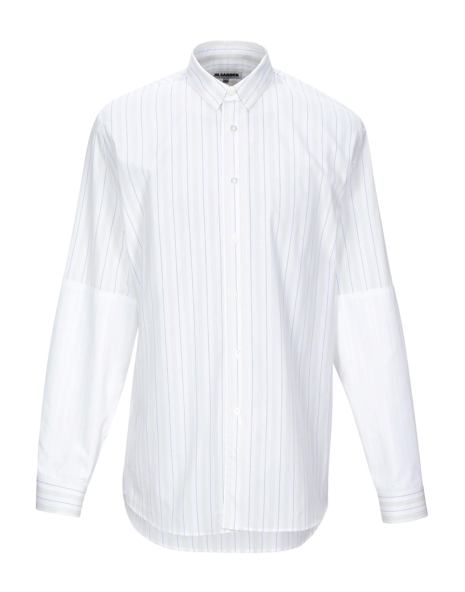 Jil Sander Cotton Shirt in White for Men - Lyst