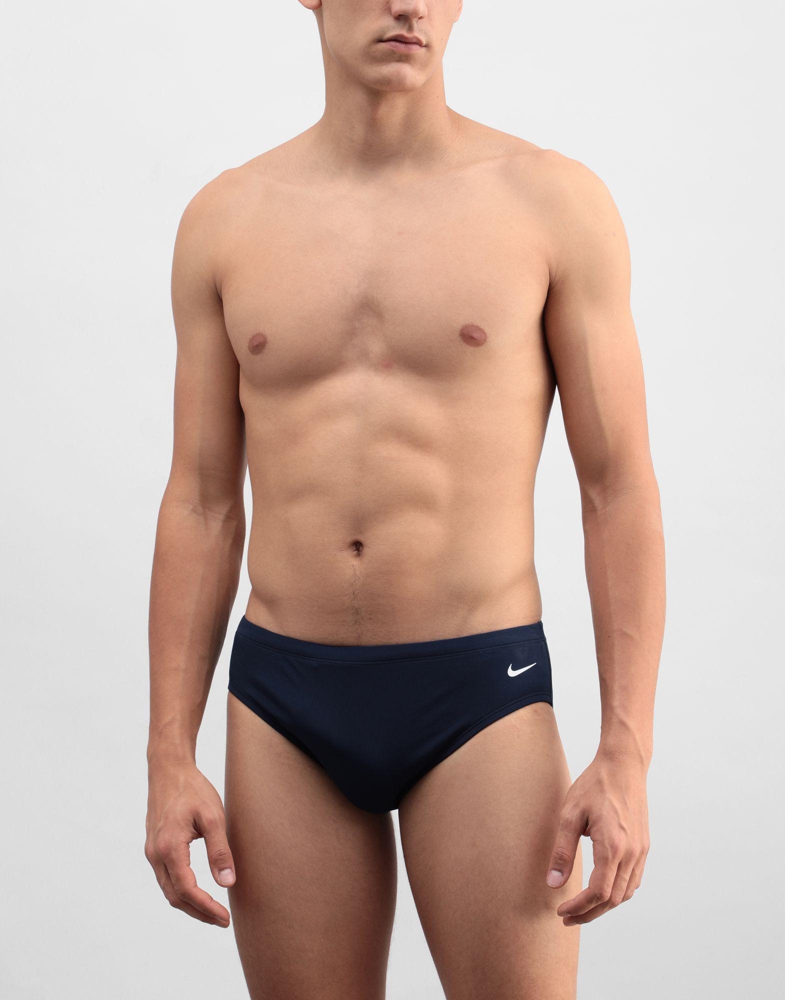 Nike Synthetic Swim Brief in Dark Blue (Blue) for Men Lyst