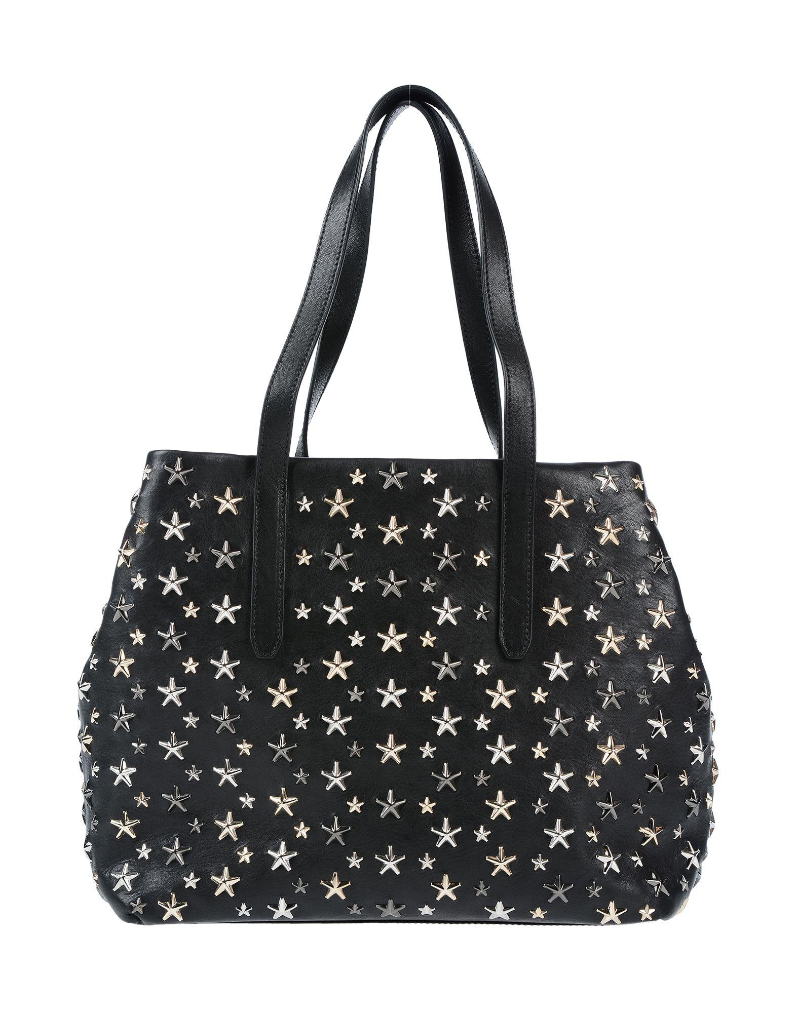 Jimmy Choo Shopping Bag With Stars Sofia M in Black - Lyst