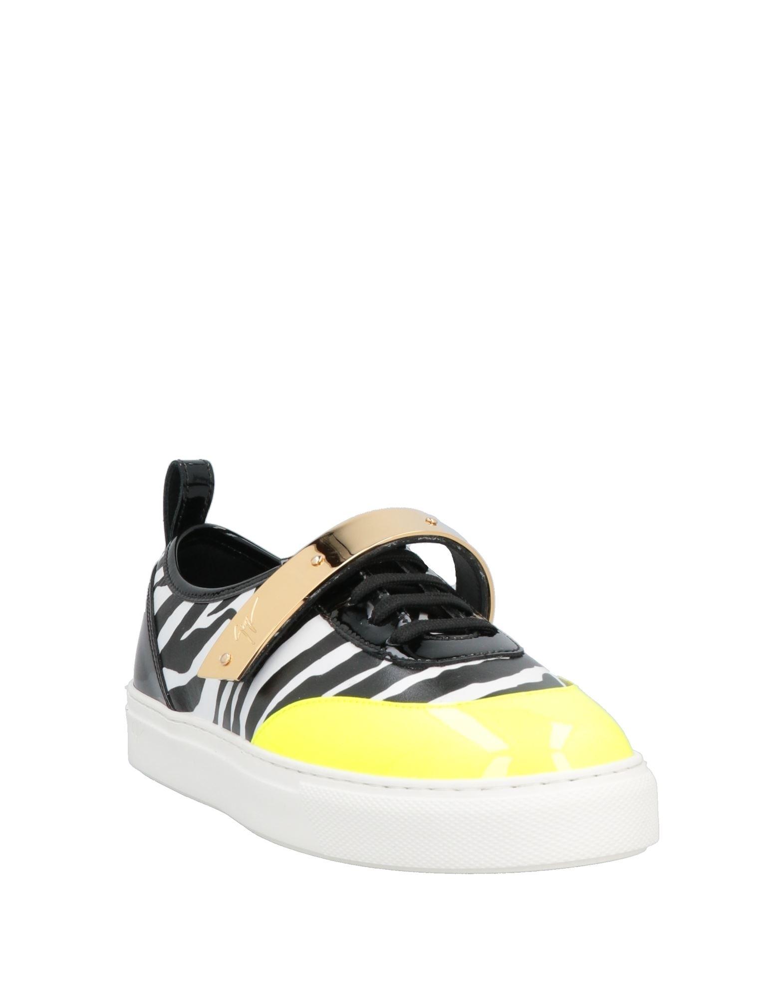 Giuseppe Zanotti Trainers in Yellow Lyst UK