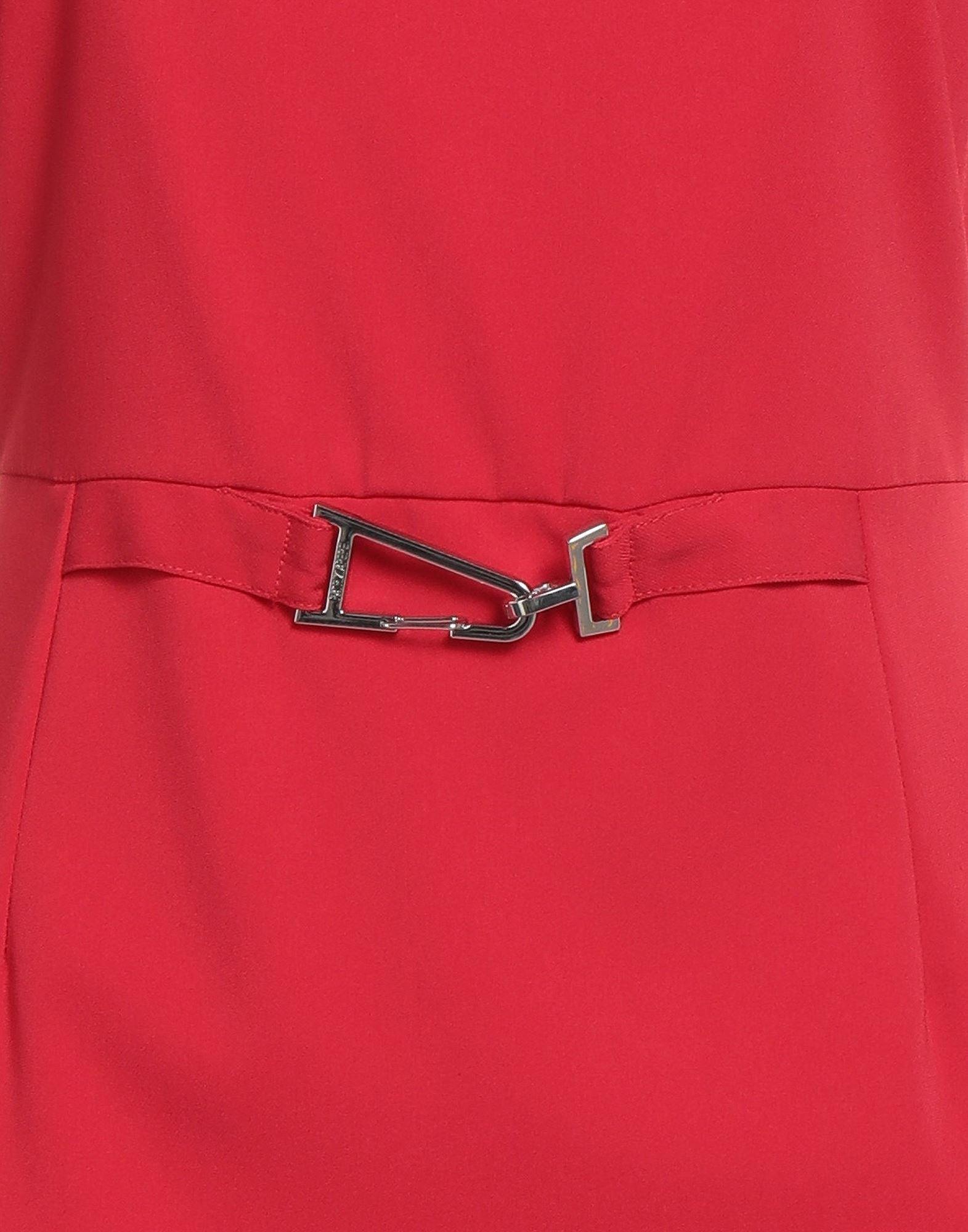 patrizia pepe stretch mini dress granadine red woman size l Patrizia Pepe Sweetheart-Neck Sleeveless Mini Dress In Red - 30% Off