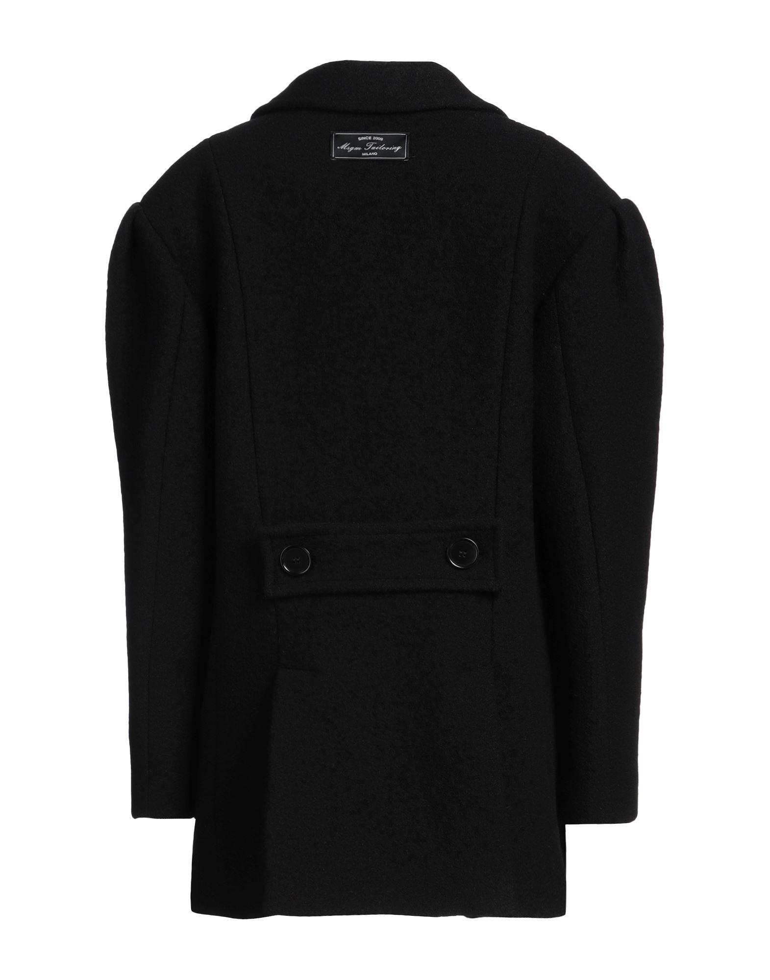コート MSGM Woman Coat Black 3742MDC04257503 99 MSGM Coats for Women | Online Sale up to 83% off | Lyst