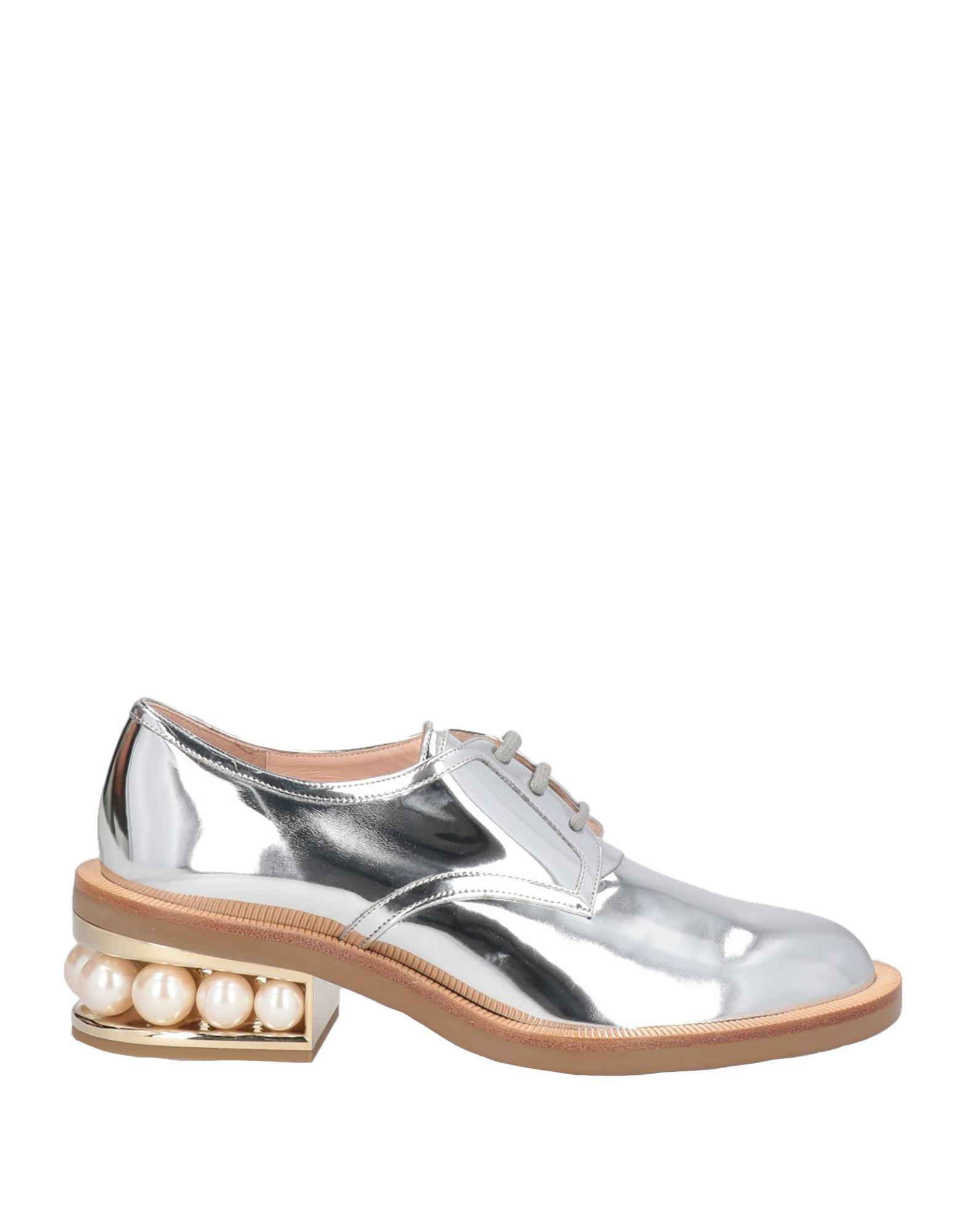 Nicholas Kirkwood Lace-up Shoes in White
