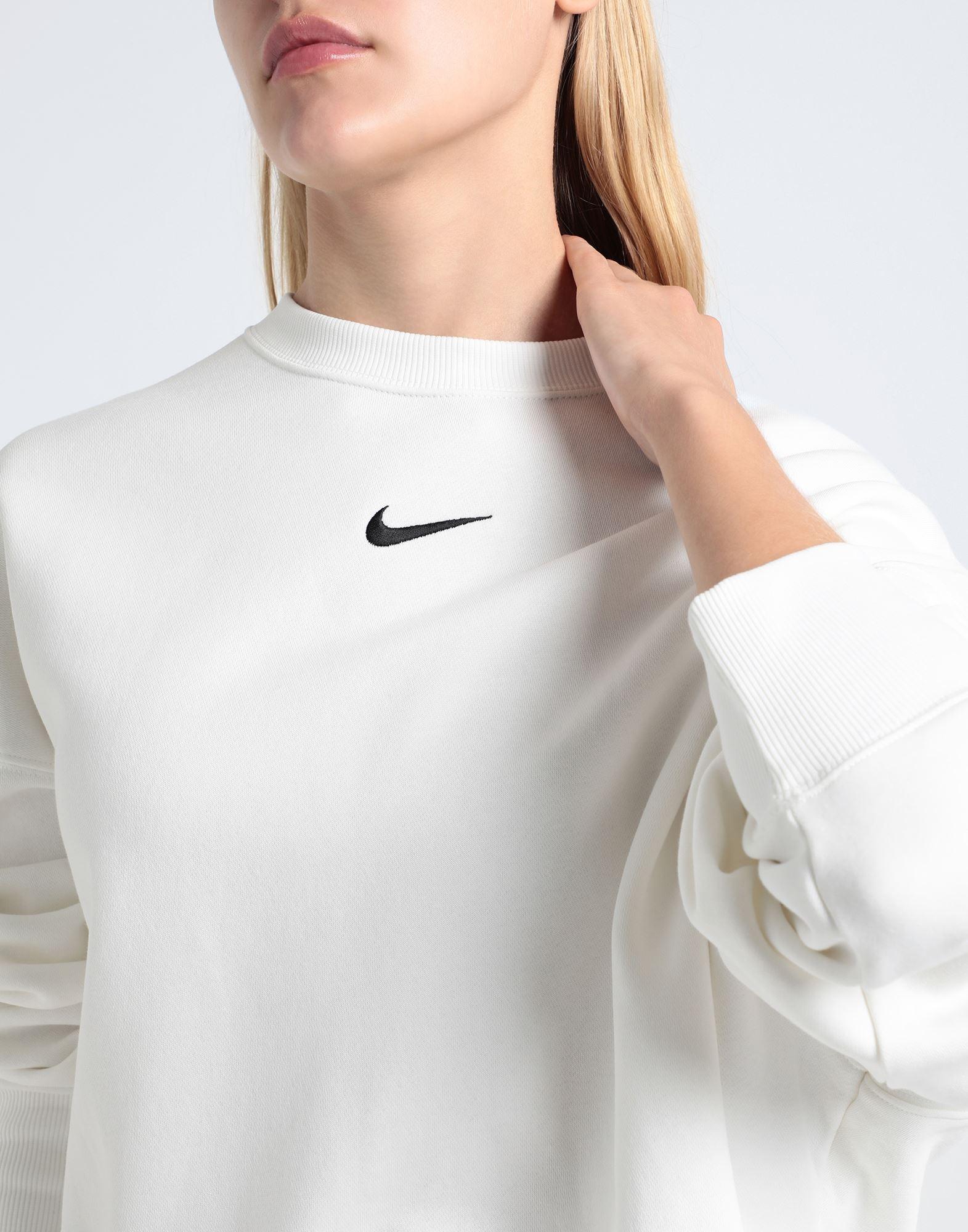 Nike Sweatshirt in White | Lyst