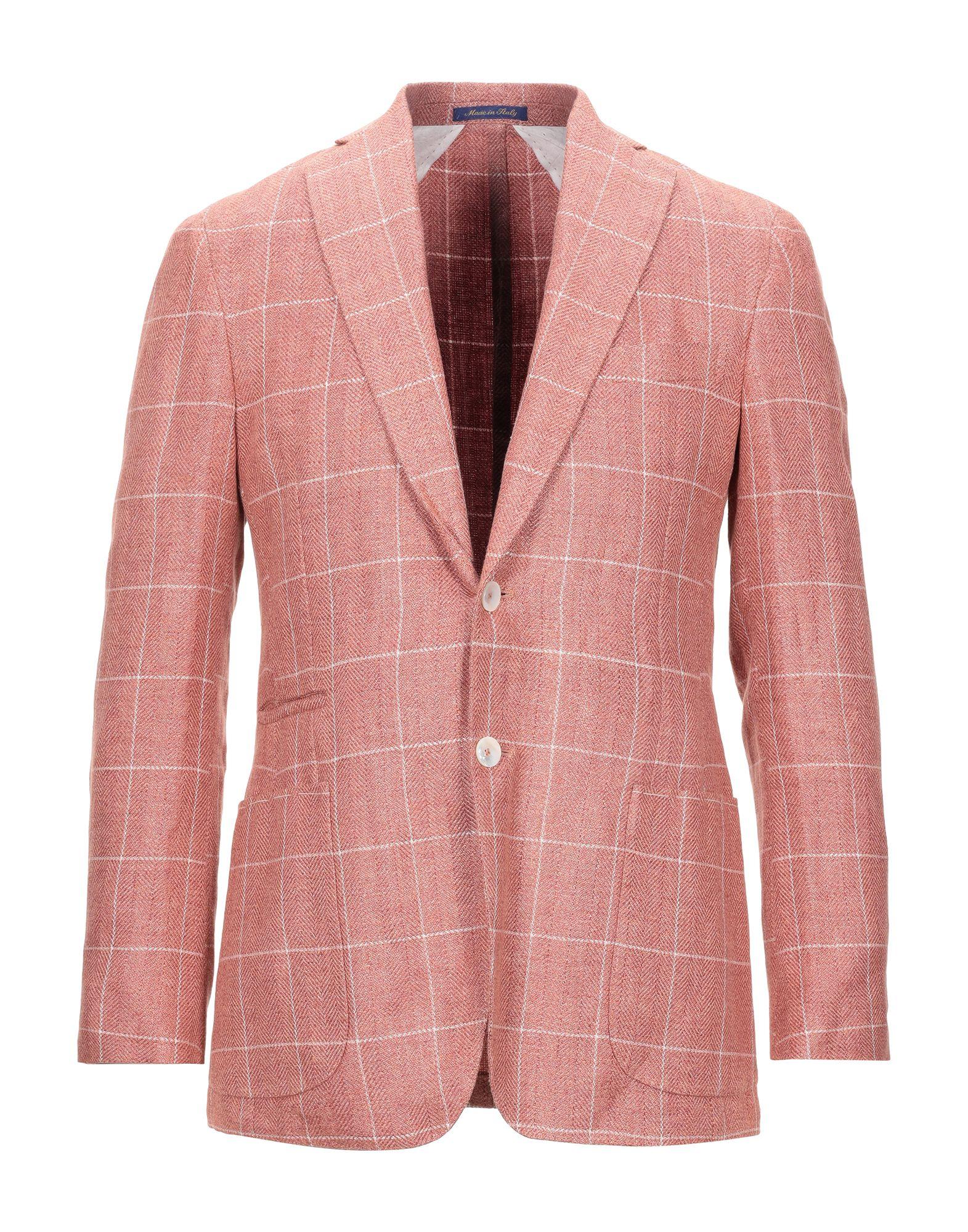 Pal Zileri Suit Jacket in Pale Pink (Pink) for Men - Lyst
