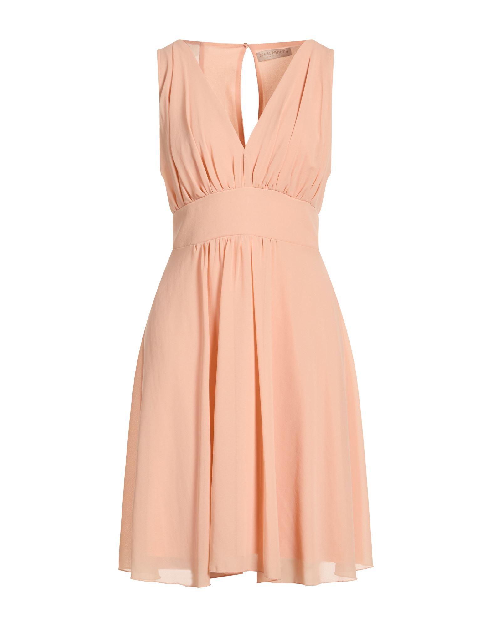 rinascimento women's short dress coral Rinascimento Short Dress in Pink