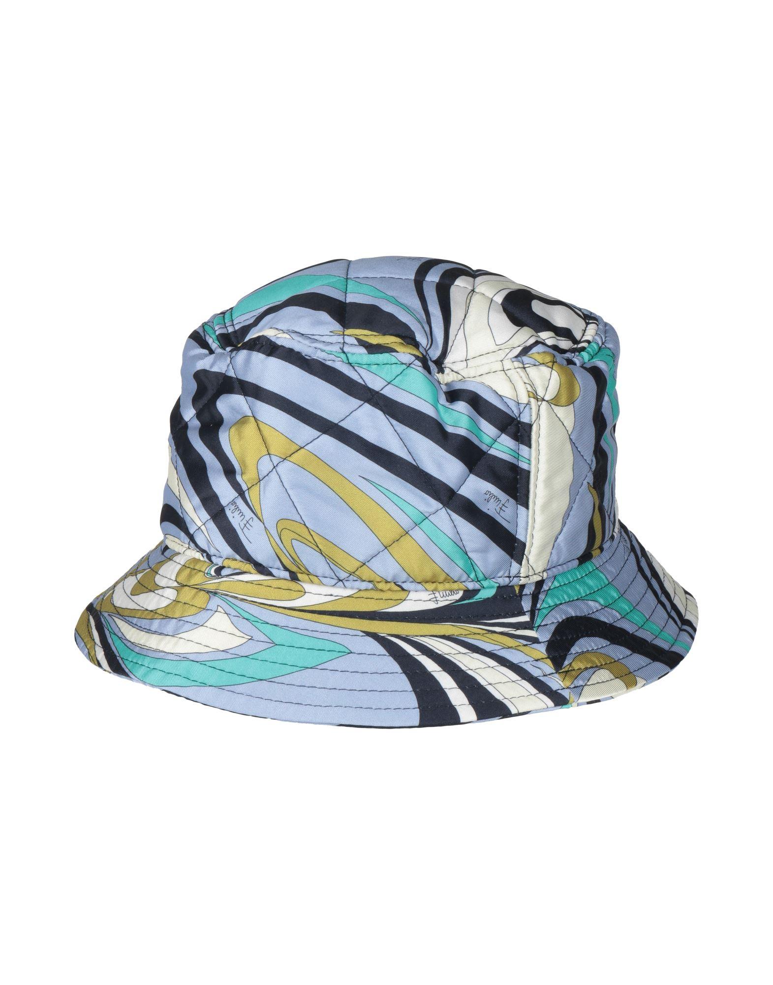 Emilio Pucci Hat in Blue | Lyst