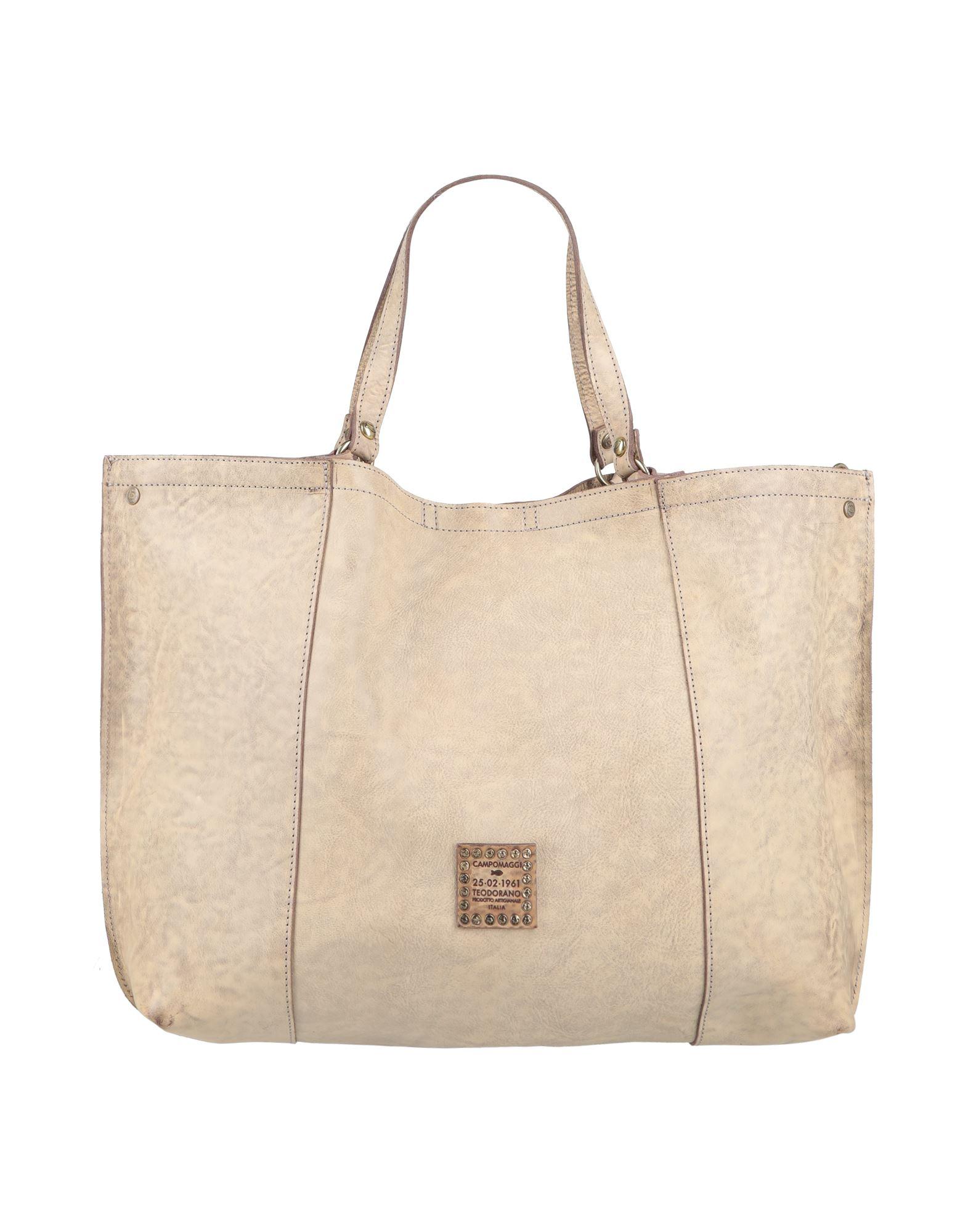Bolso de mano Campomaggi de Cuero de color Neutro - Lyst