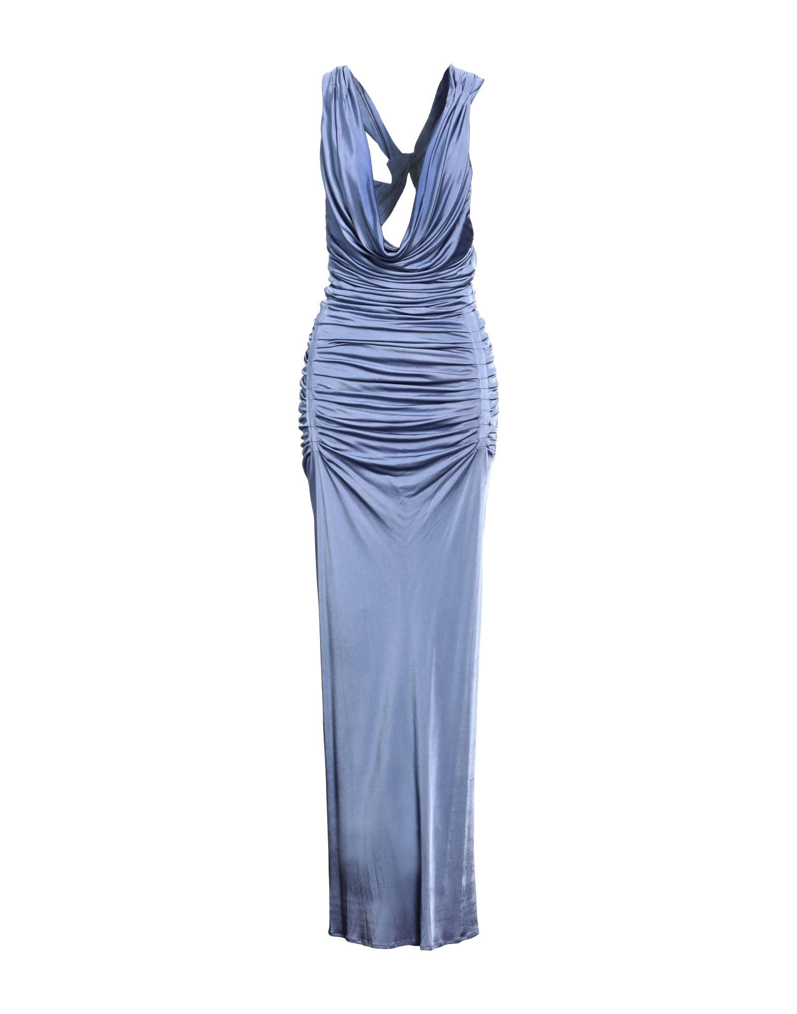 GAUGE81 Maxi Dress Viscose in Blue Lyst UK