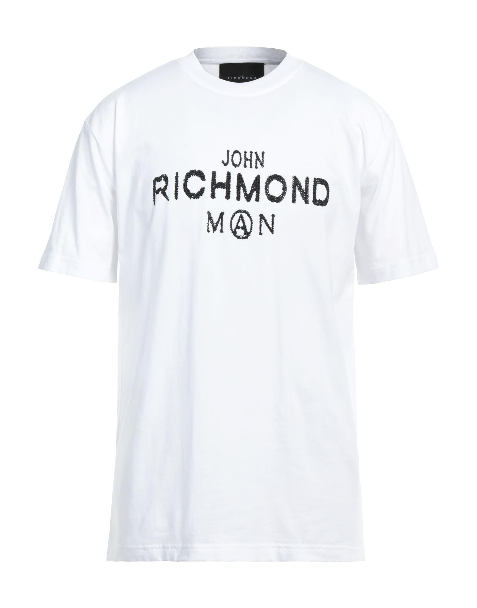 John Richmond T-shirt in White for Men | Lyst
