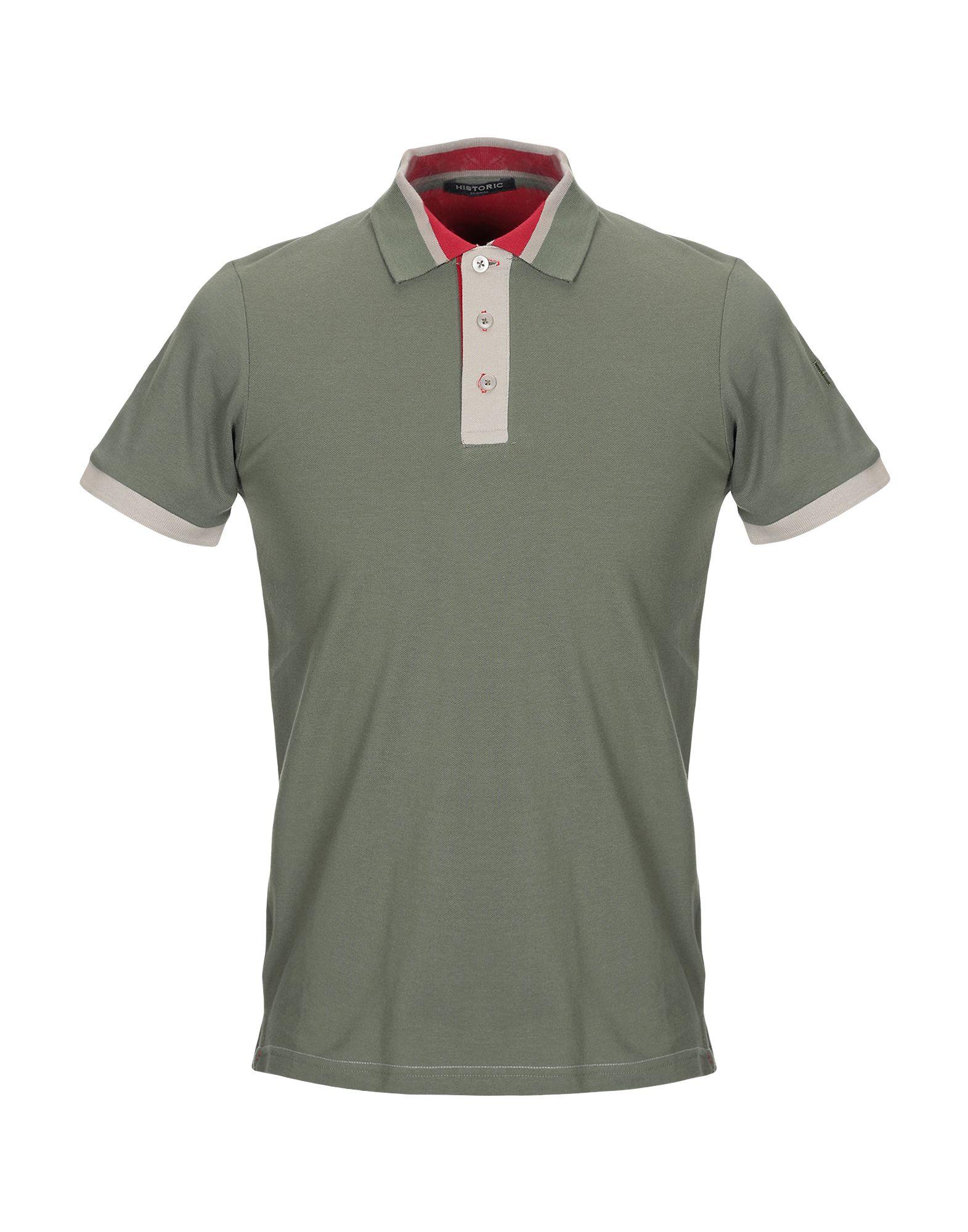 Historic Cotton Polo Shirt in Military Green (Green) for Men - Lyst