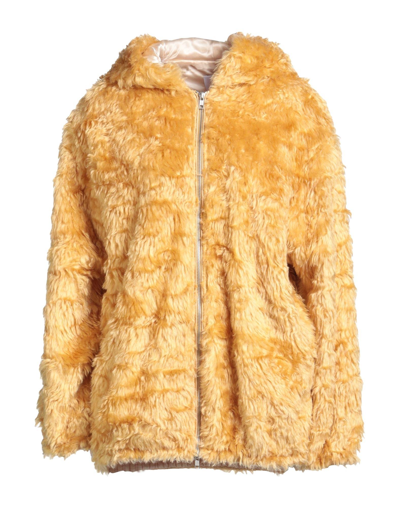 Grifoni Shearling Teddy in Yellow Lyst UK