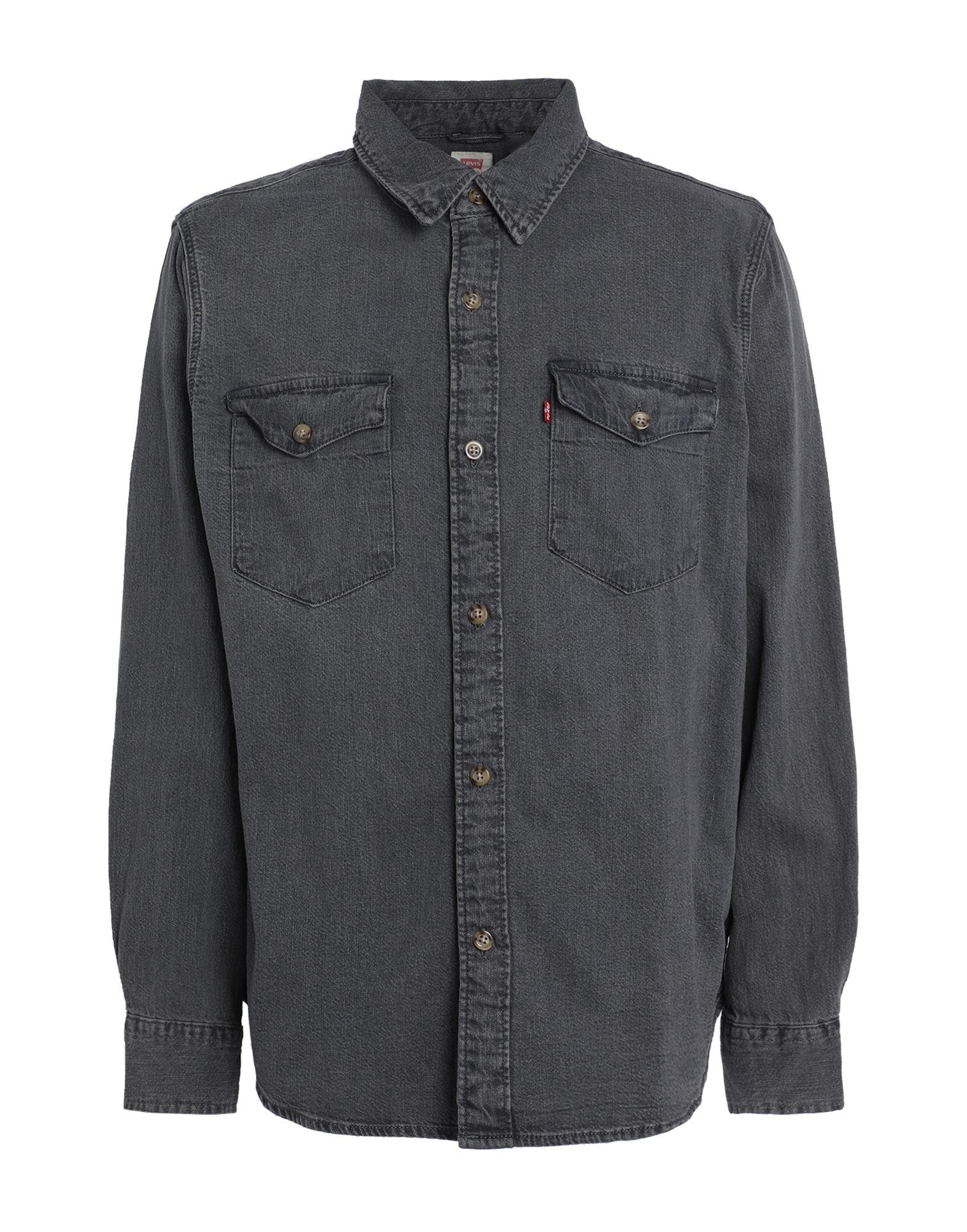 Levi\u0026#039;s Barstow Western Shirt Levi\u0026#039;s Gray Shirt Levi's Denim Shirt  In Grey For Men Lyst UK, image size:1571x2000
