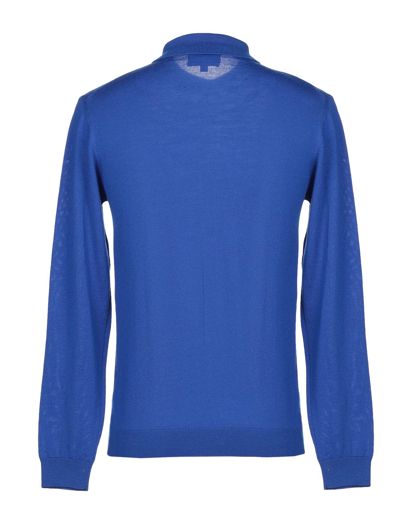 blue armani jumper