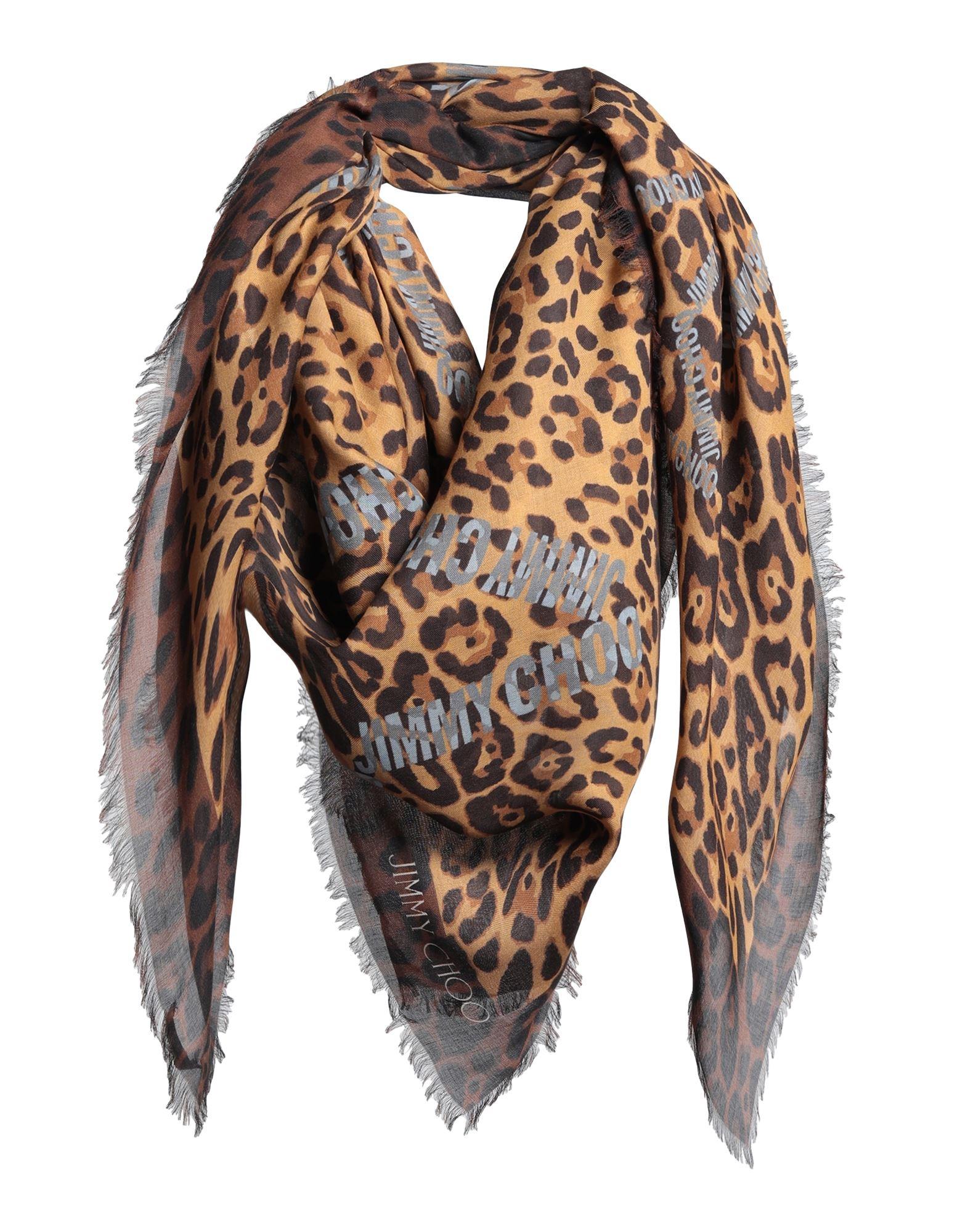 Jimmy Choo Scarf in Natural | Lyst