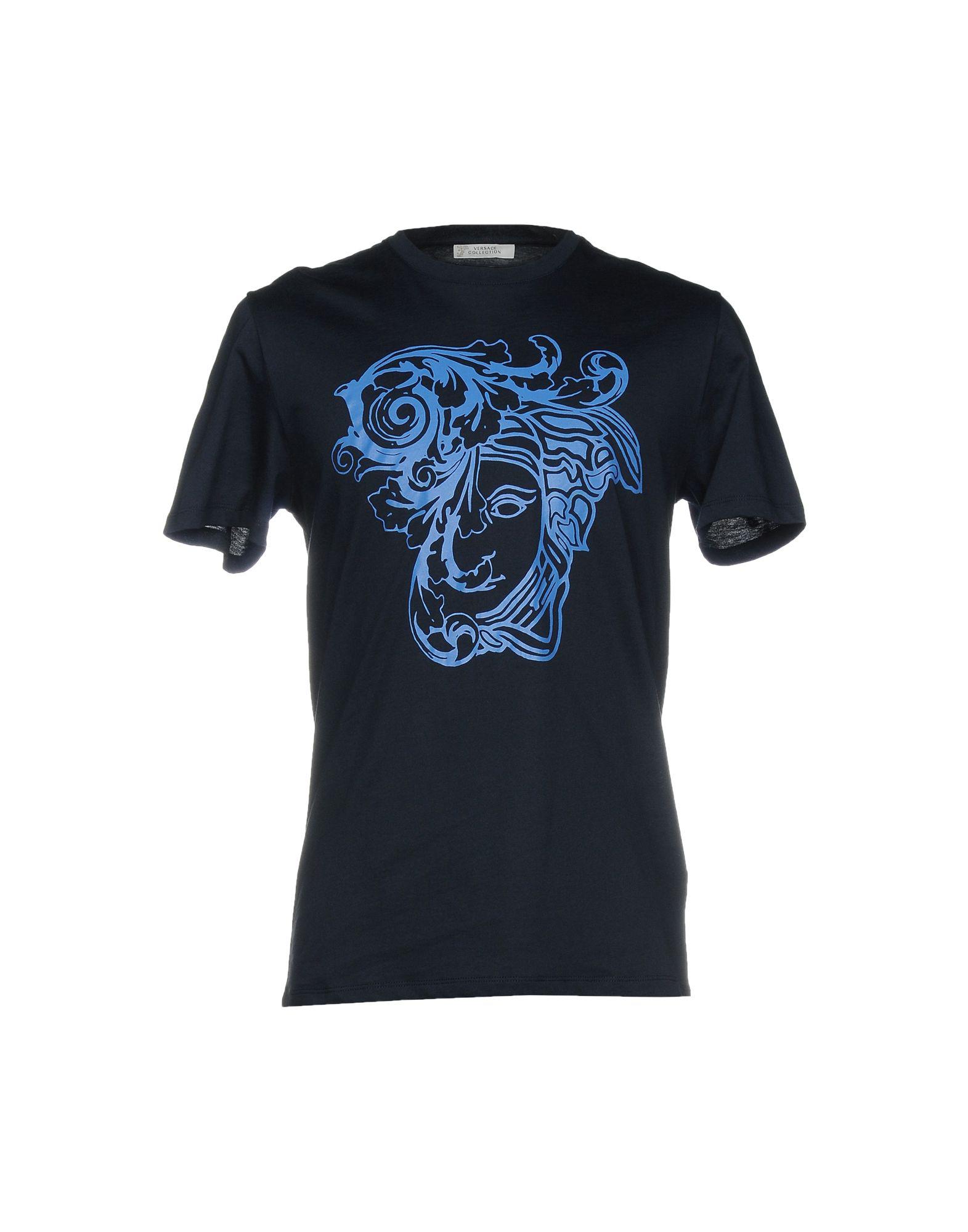 Lyst - Versace T-shirt in Blue for Men