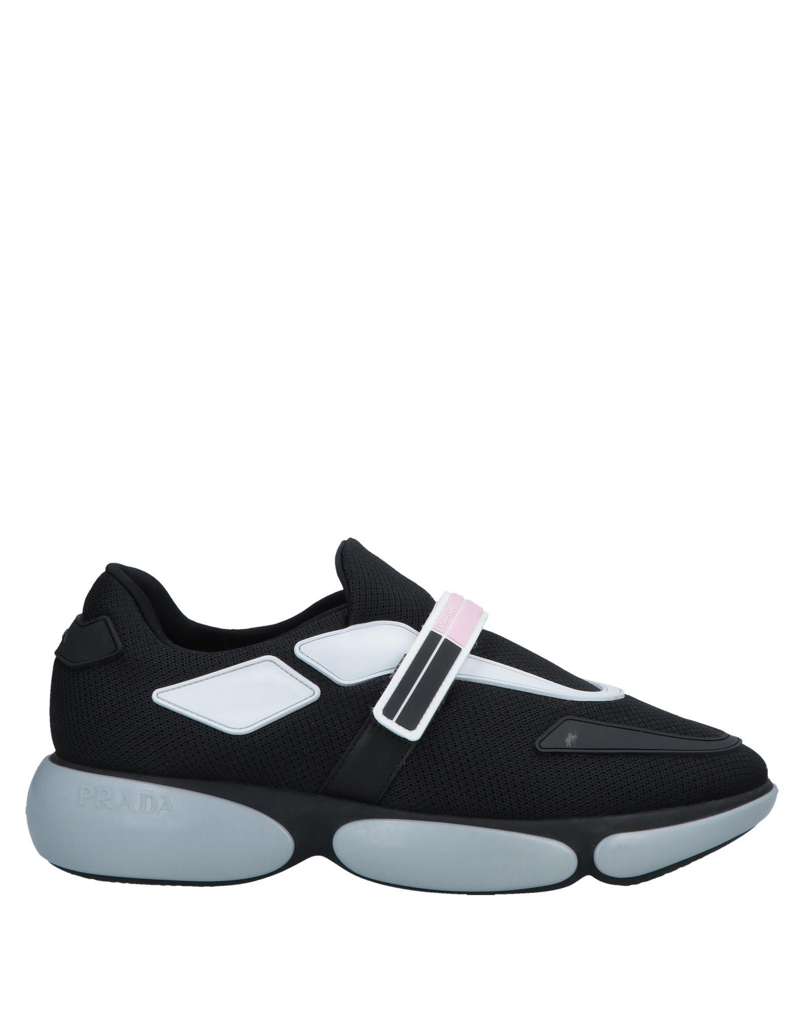 prada block low top sneakers