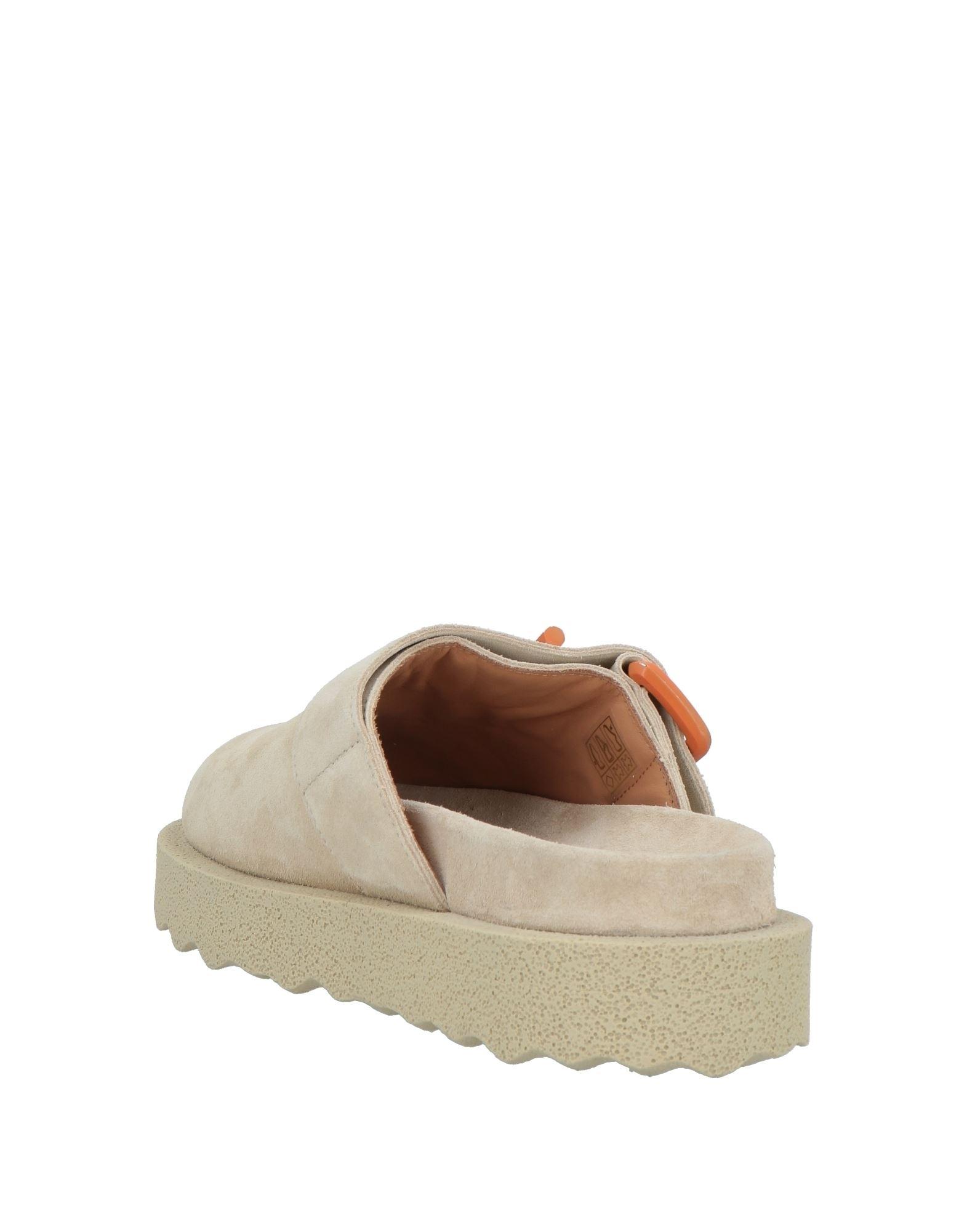 Off-White c/o Virgil Abloh Mules & Clogs in White for Men | Lyst