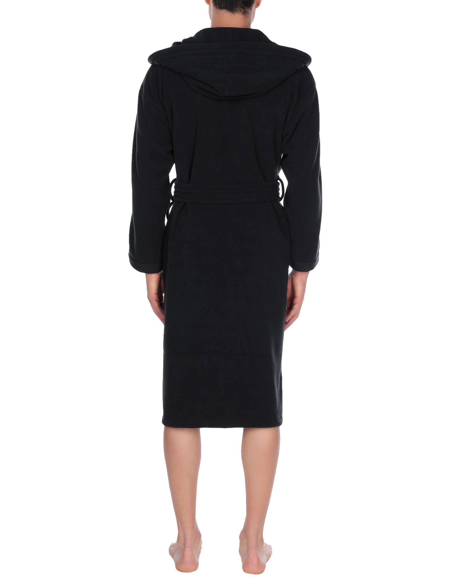 adidas Synthetic Towelling Dressing Gown in Black for Men Lyst