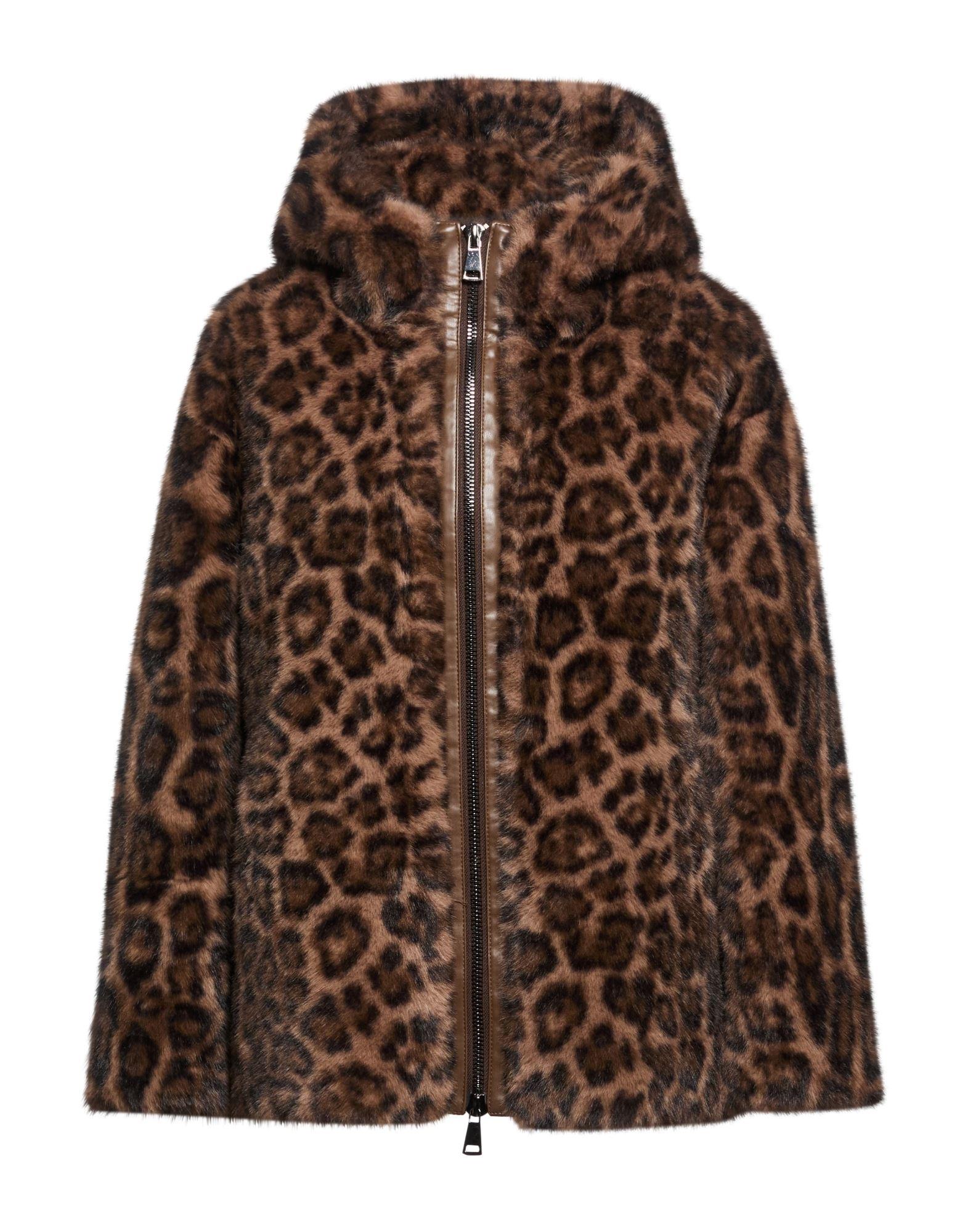【Lou Andrea】Mouton Fake Hood Coat Vestes Lou Andrea pour femme | Réductions en ligne jusqu'à 56 % | Lyst