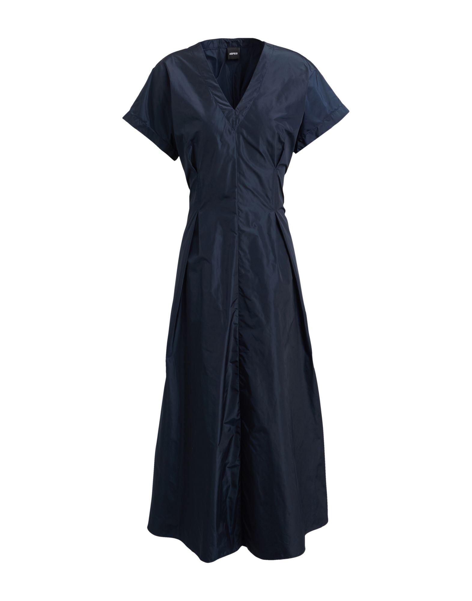 Aspesi Midi Dress in Blue | Lyst