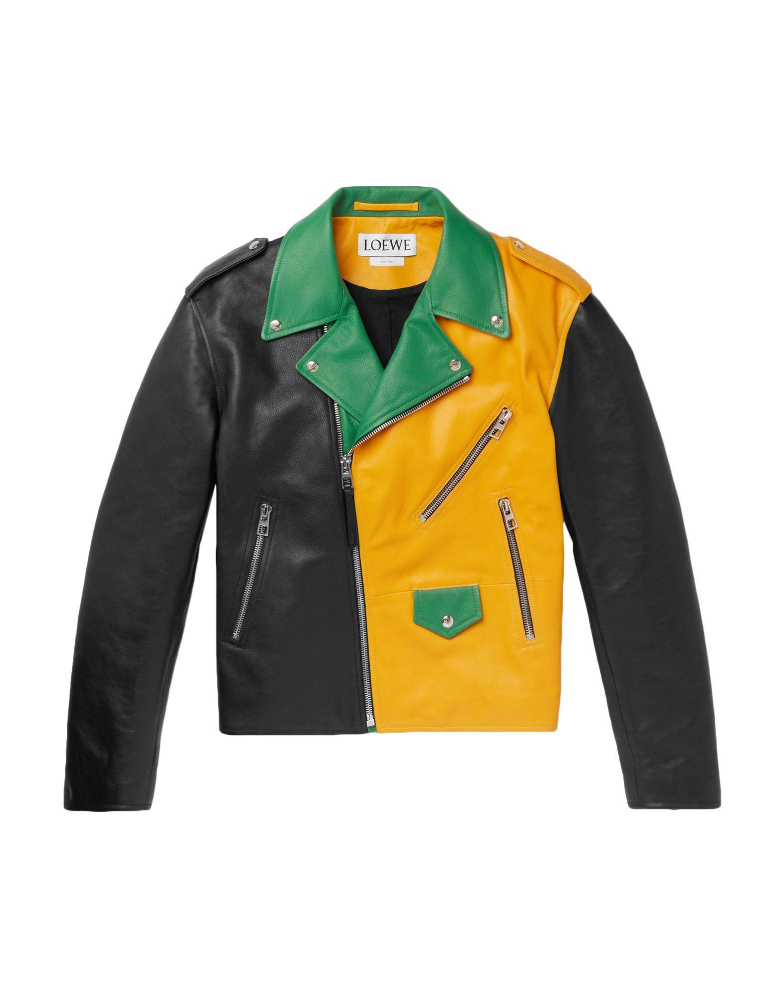loewe men's leather jacket