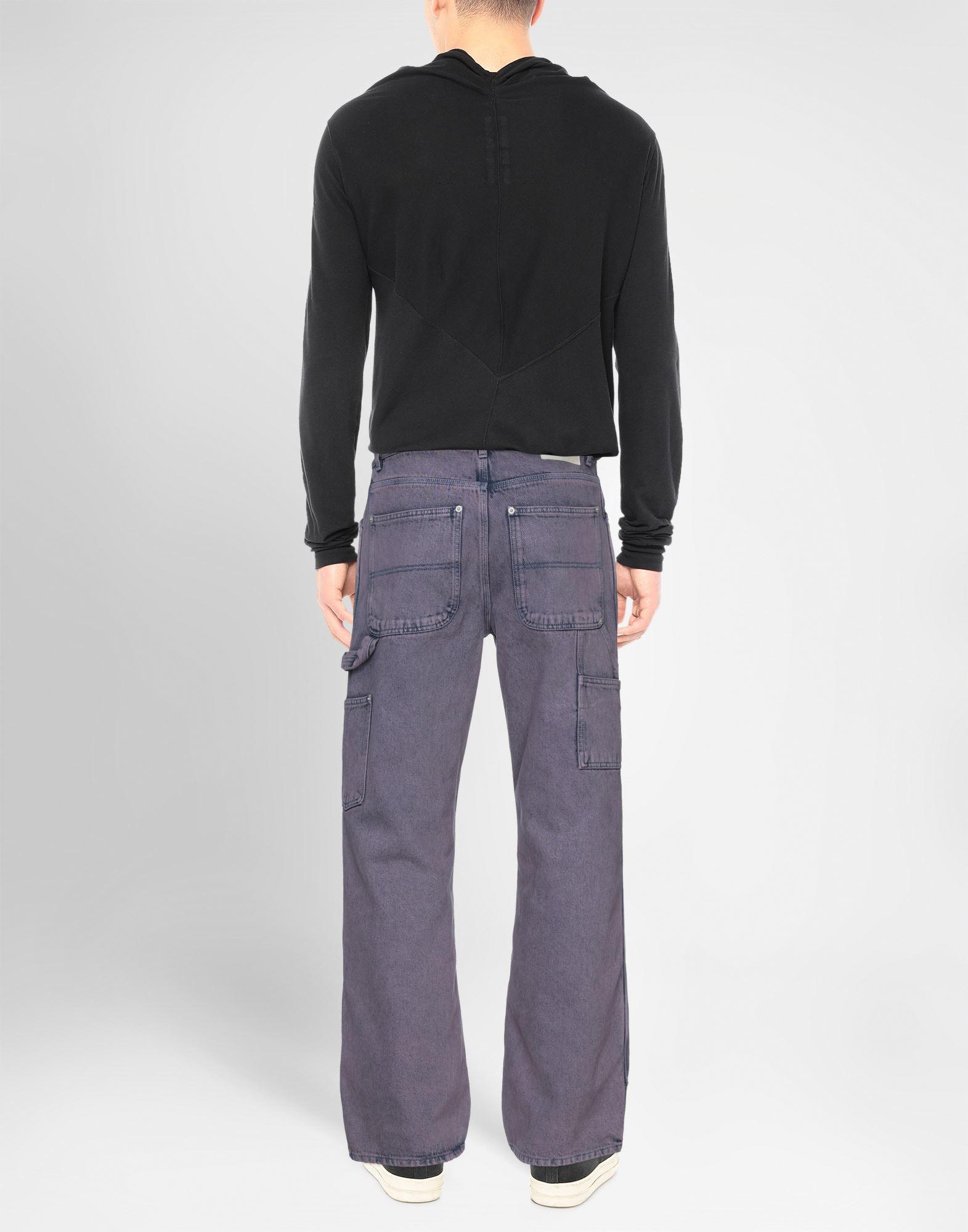 Heron Preston Denim Pants in Purple for 
