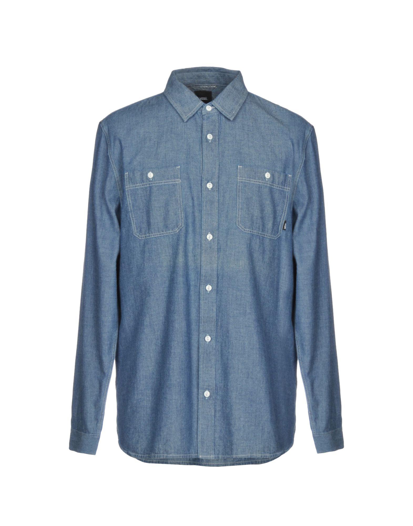 vans denim shirt