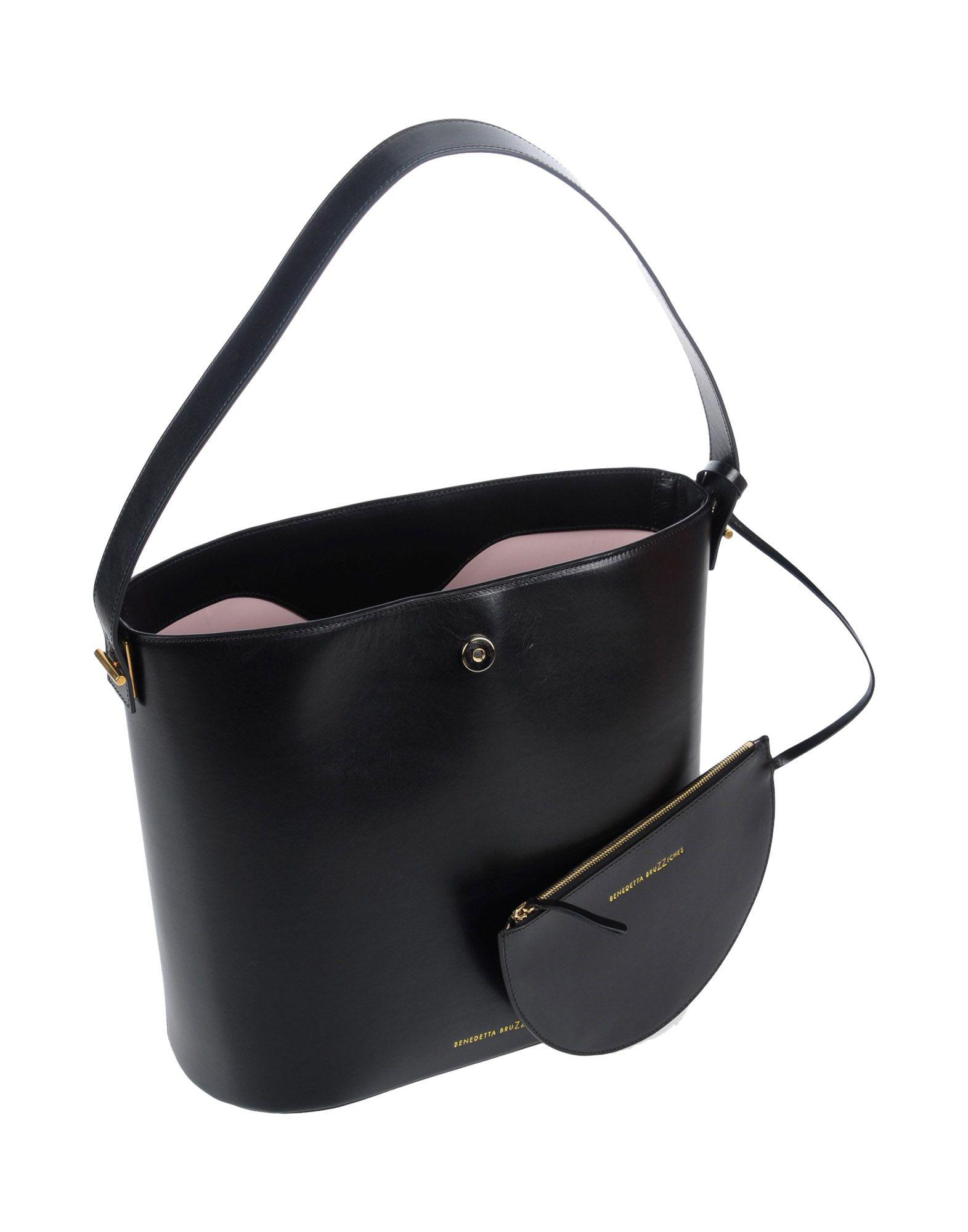 Benedetta Bruzziches Leather Handbags in Black - Lyst