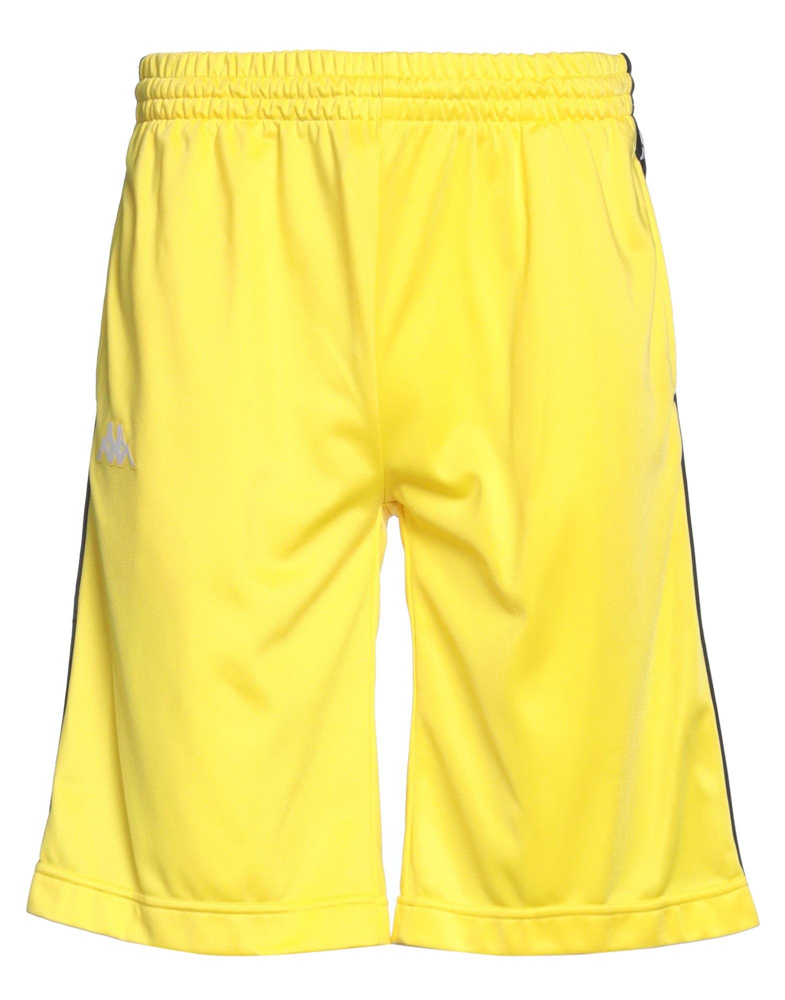 Kappa Shorts & Bermuda Shorts in Yellow Men Lyst
