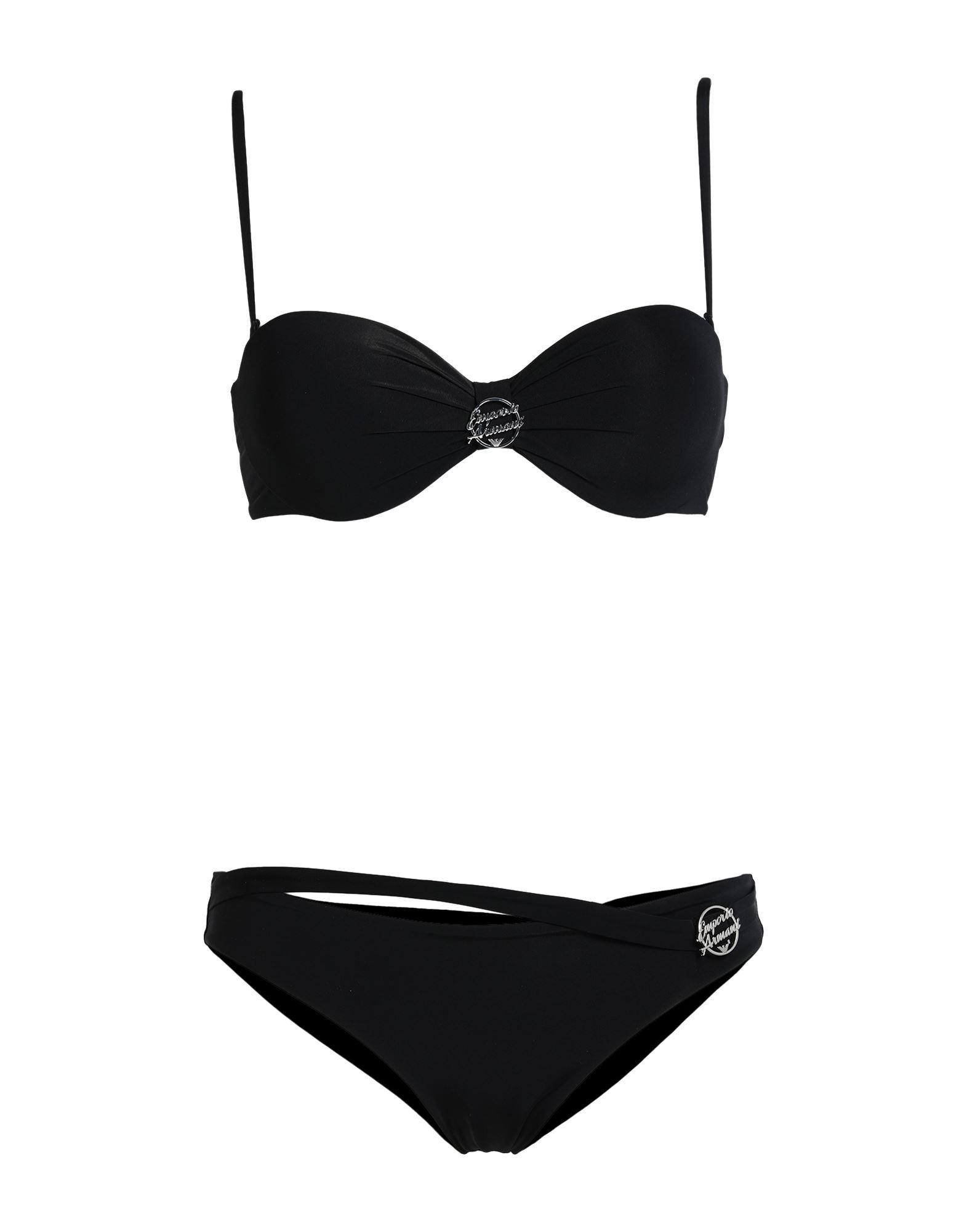 Emporio Armani Bikini in Black | Lyst
