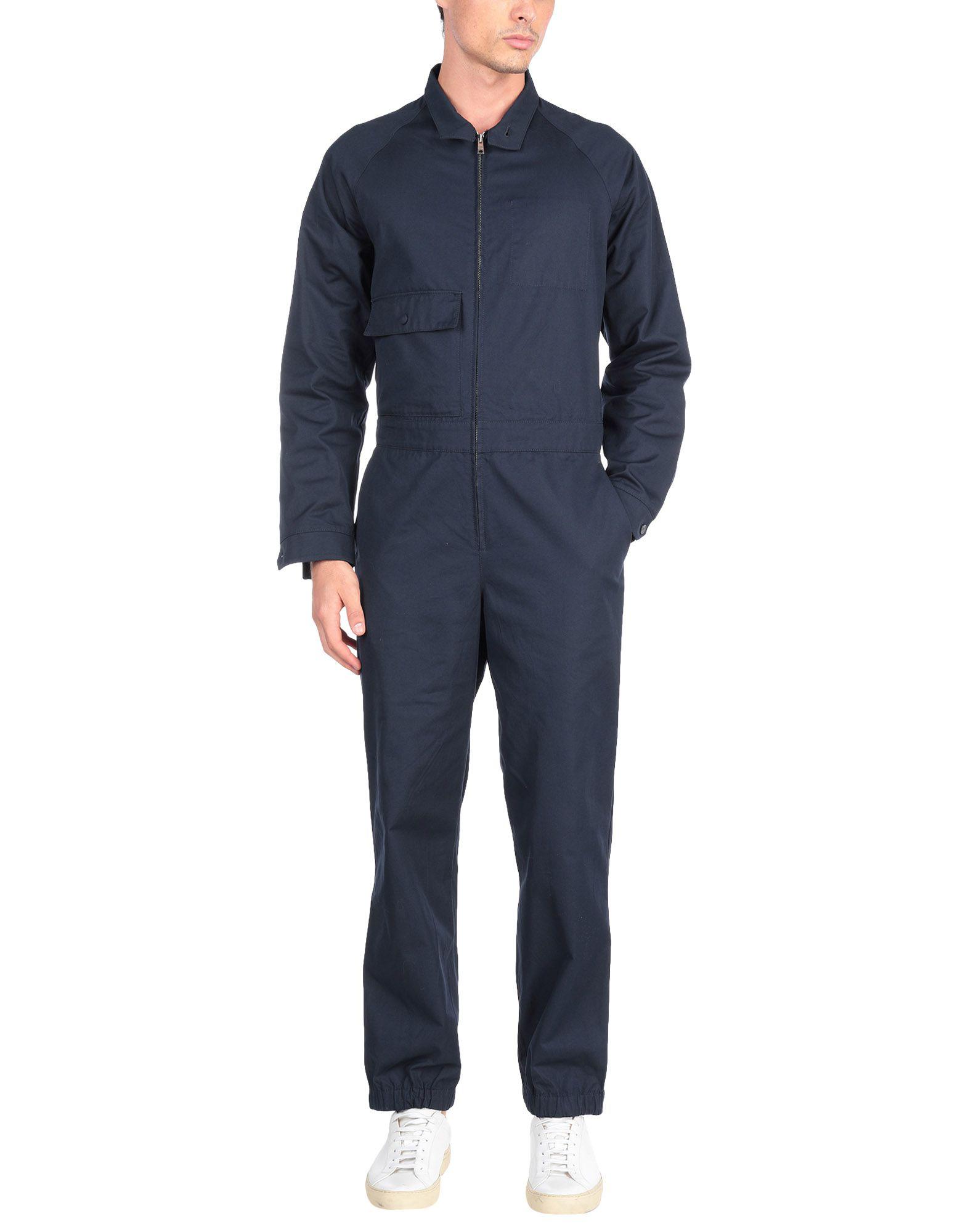 Prada Cotton Jumpsuit in Dark Blue (Blue) for Men - Lyst