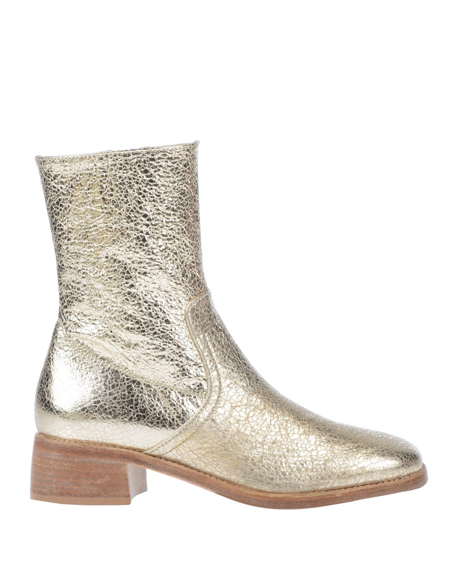 Twinset Ankle Boots in Natural | Lyst