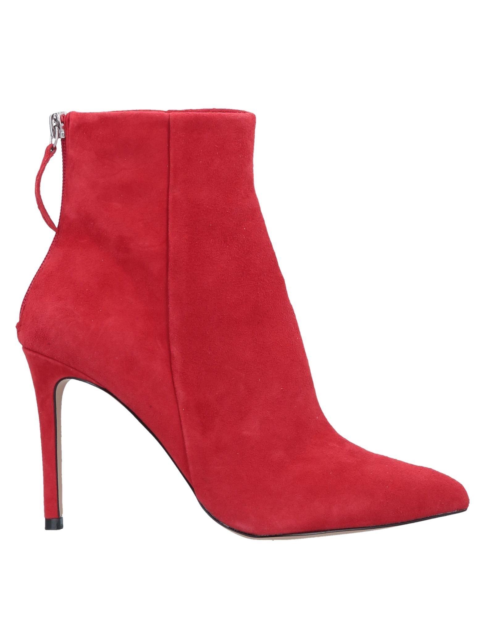 Steve Madden Ankle Boots in Red - Lyst