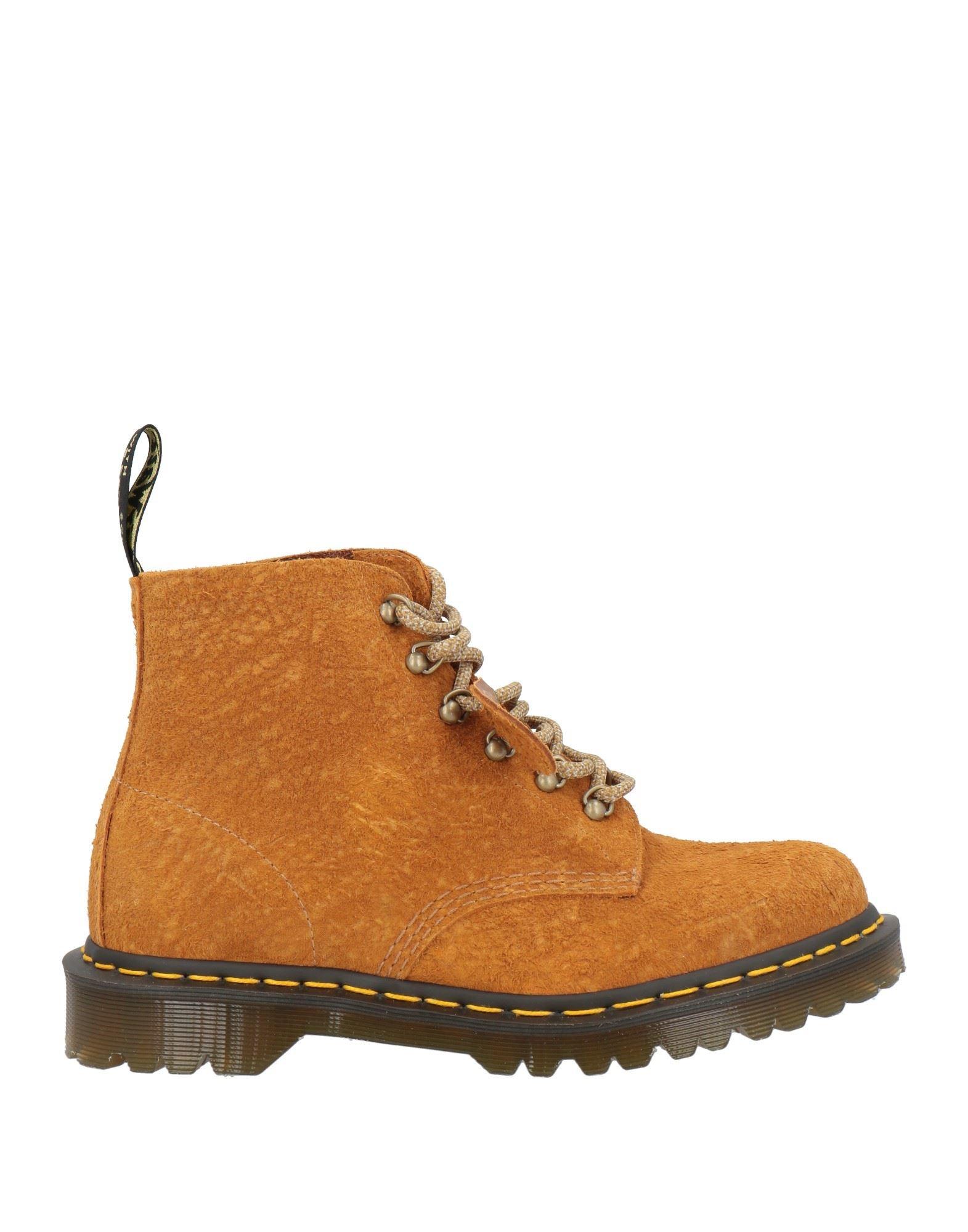 Martens Ankle Boots Leather in Brown for Men Lyst UK