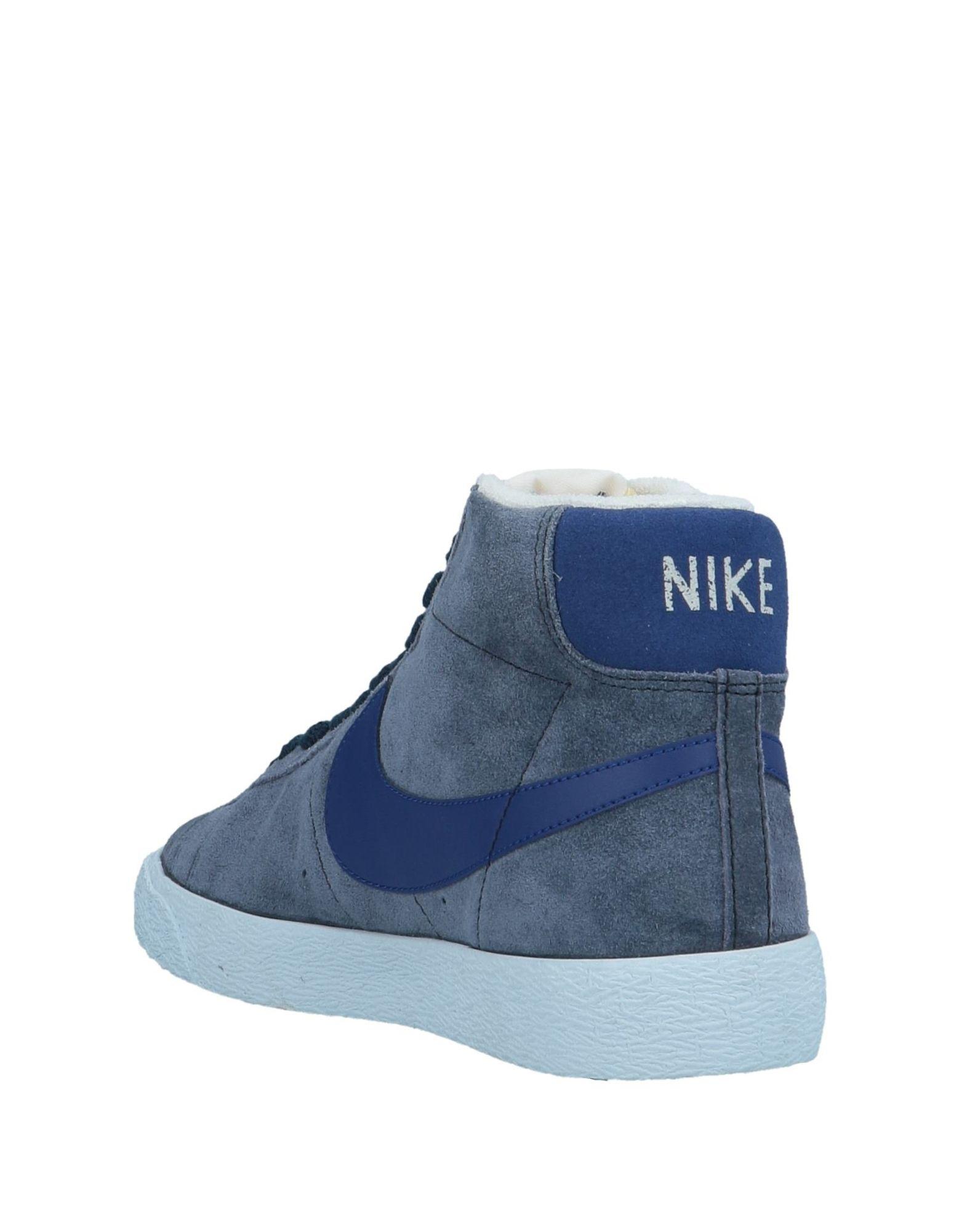 Nike Suede High-tops & Sneakers in Lead (Blue) - Lyst