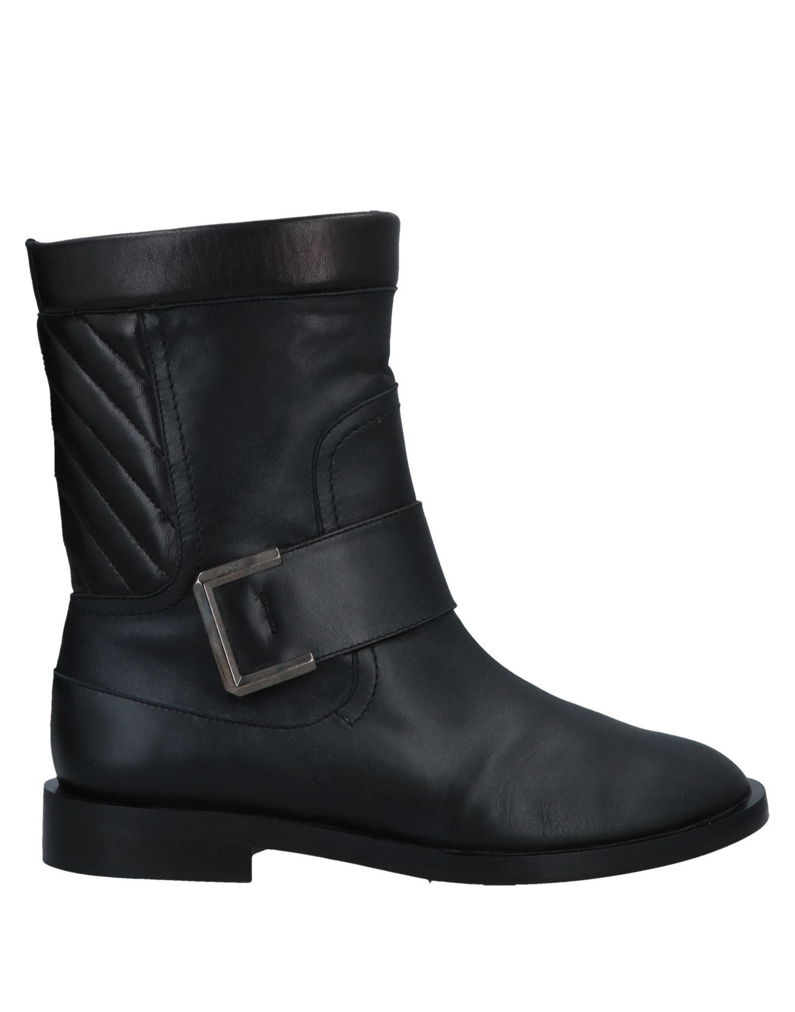 Robert Clergerie Leather Ankle Boots in Black - Lyst