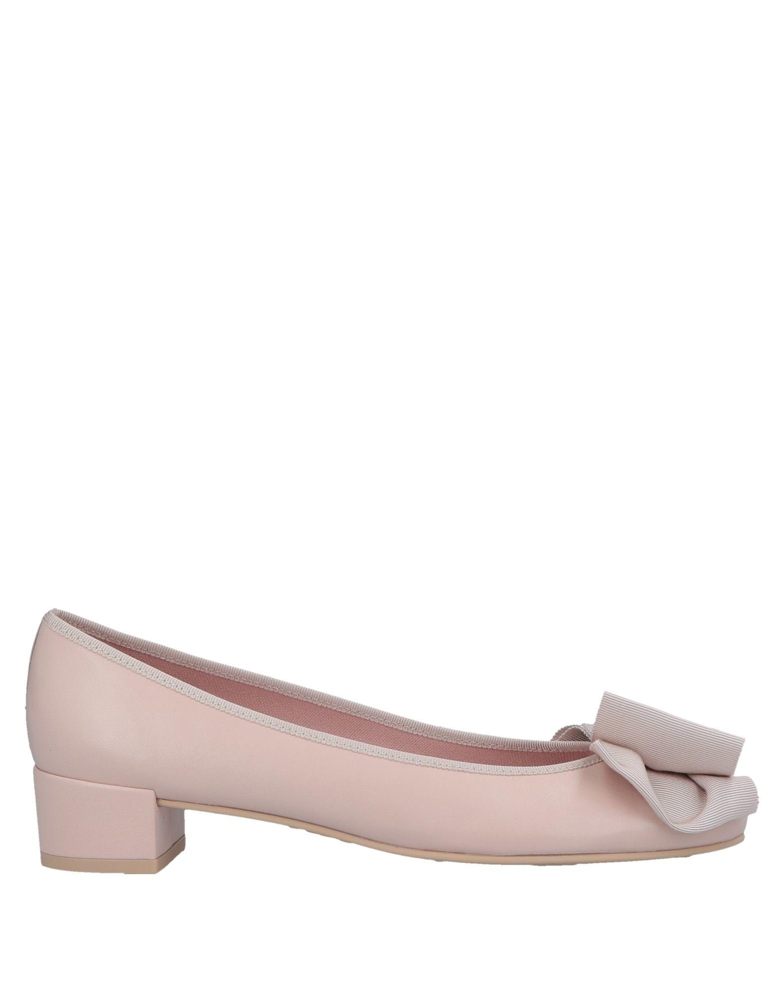 Pretty Ballerinas Leather Pump in Light Pink (Pink) Lyst