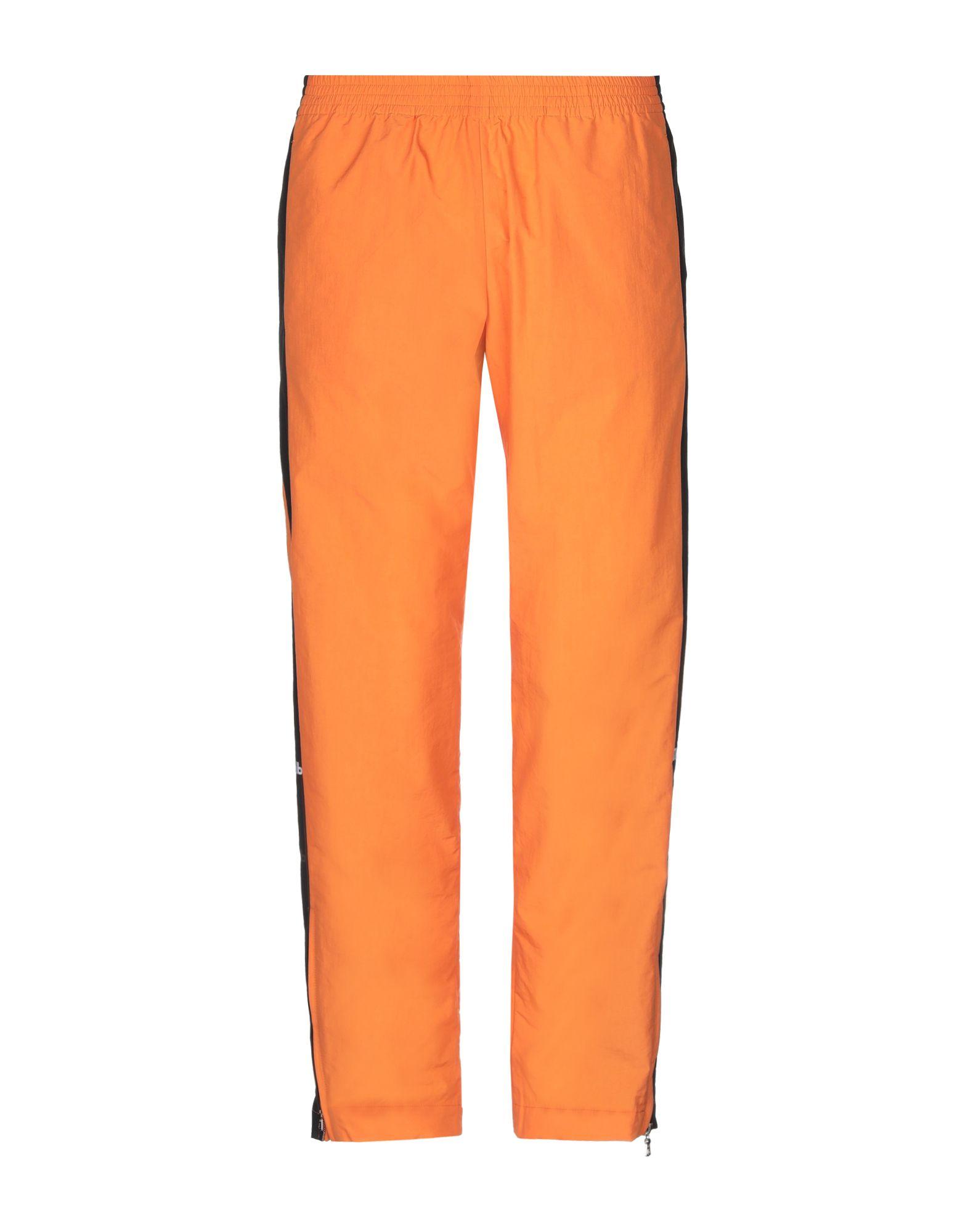 heron preston orange sweatpants