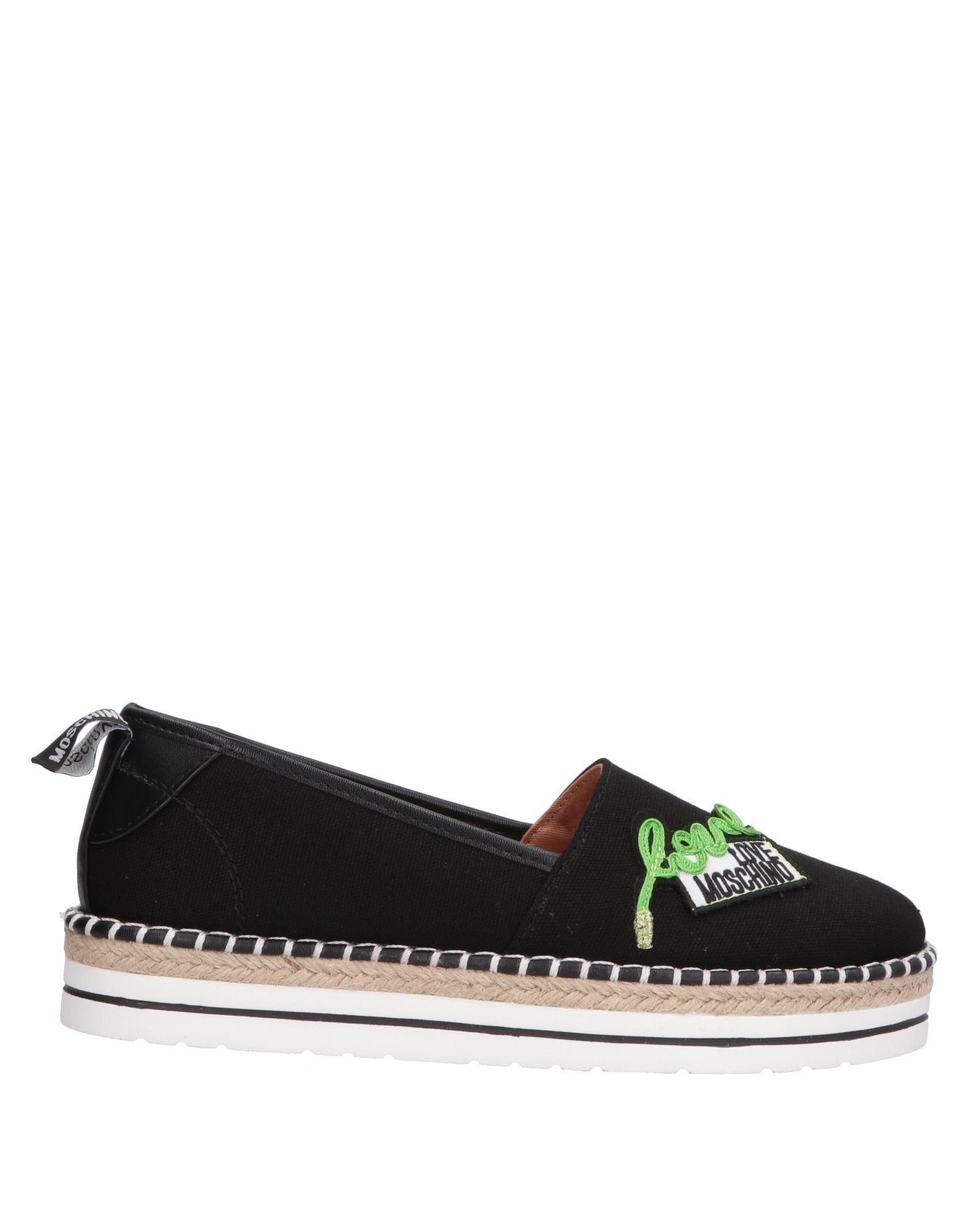 moschino espadrilles black