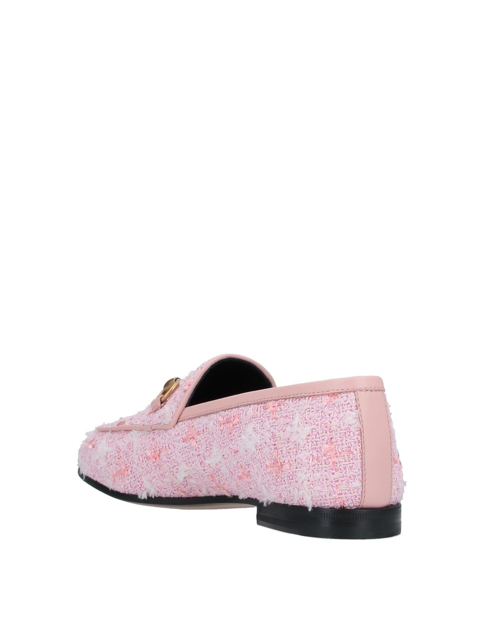 gucci pink loafers