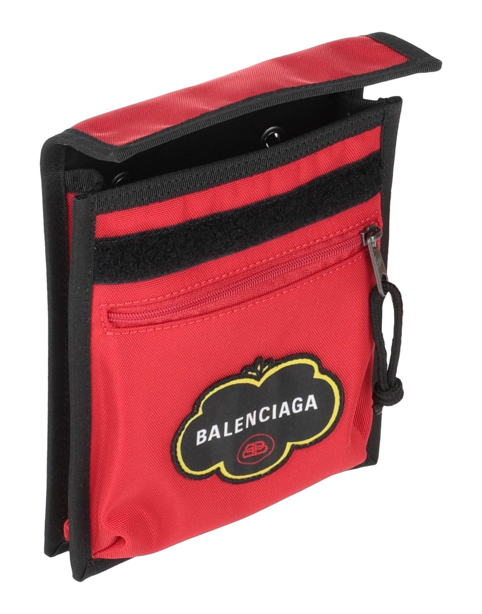 balenciaga red crossbody bag