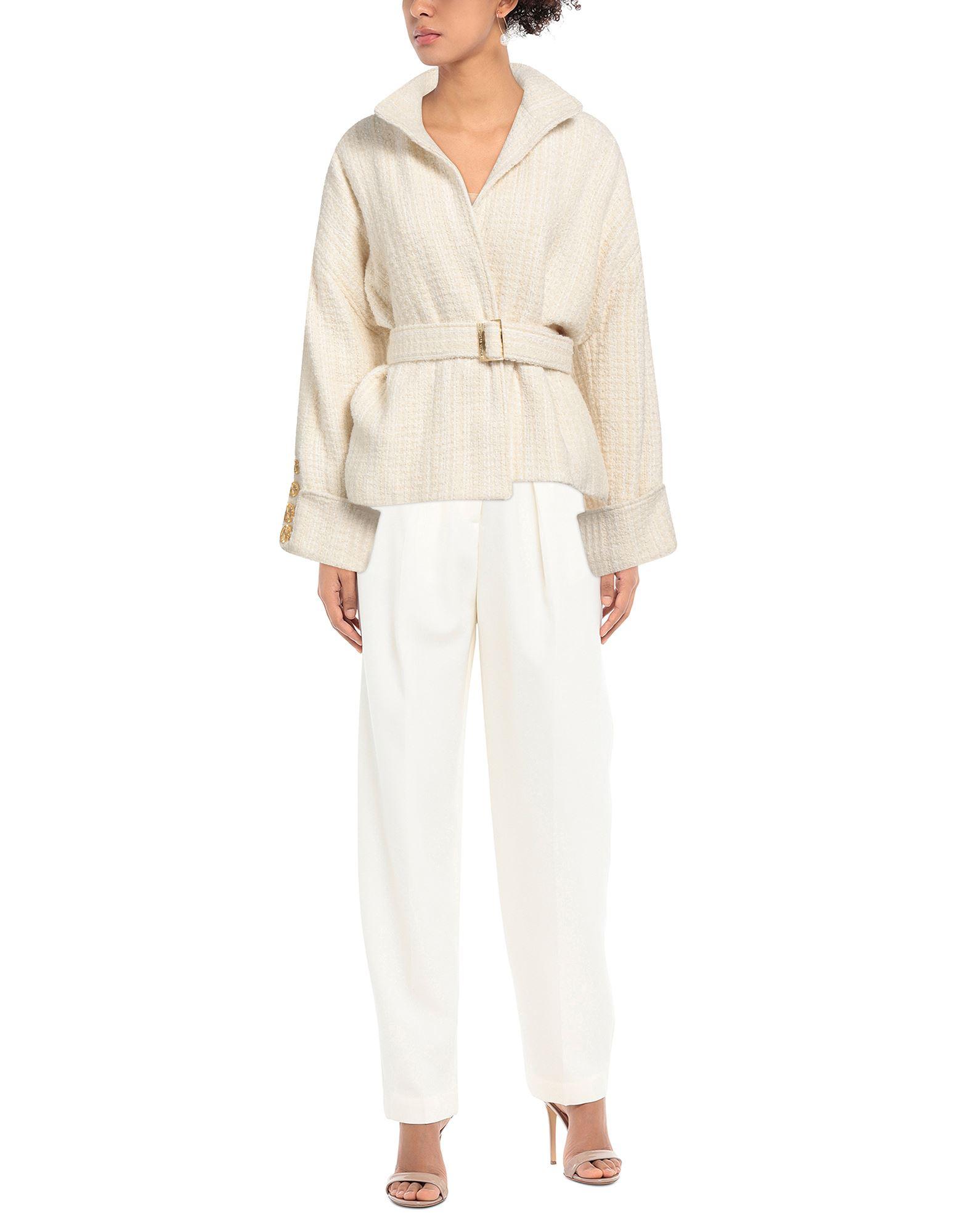 Alexandre Vauthier Coat in White | Lyst