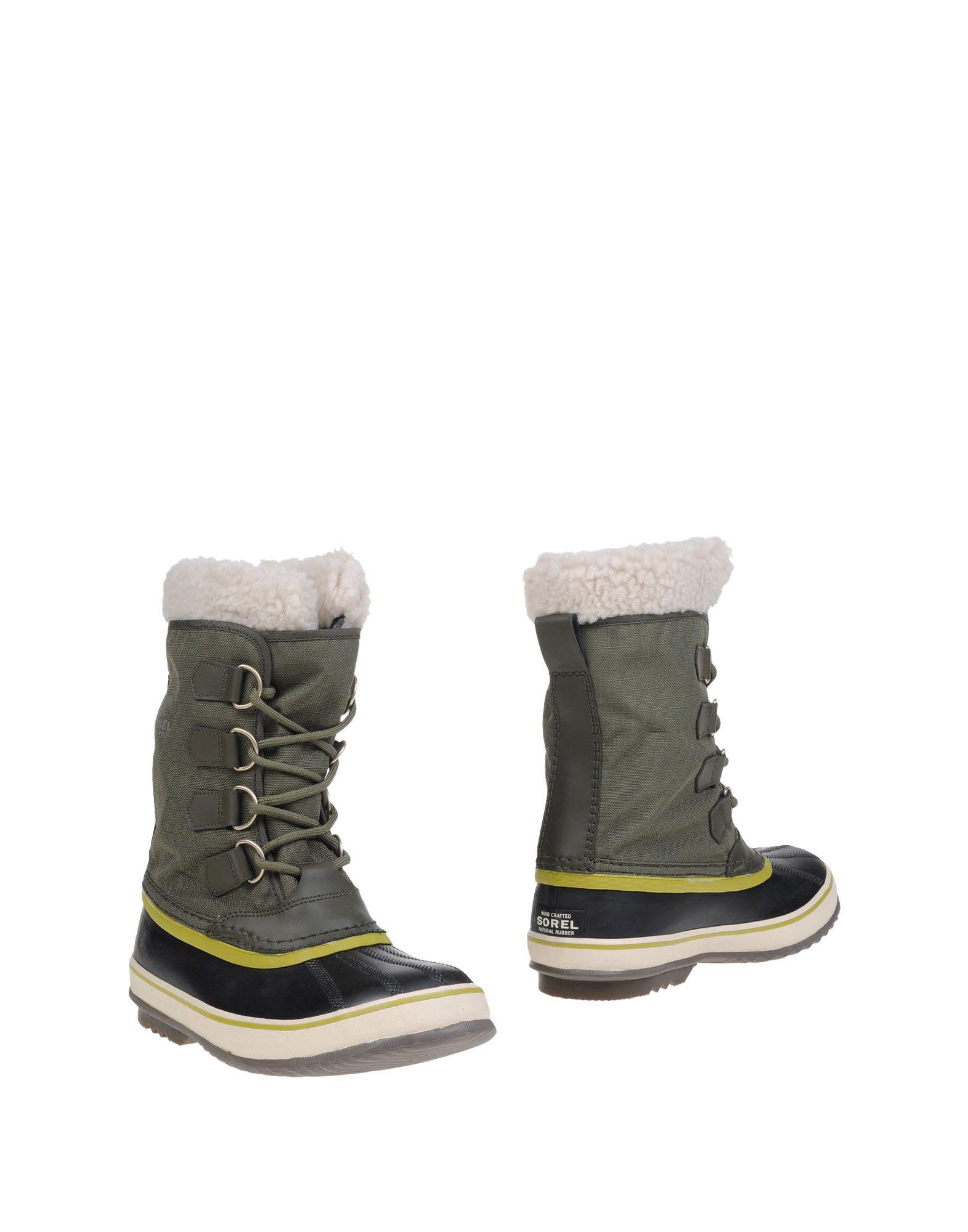 sorel green boots