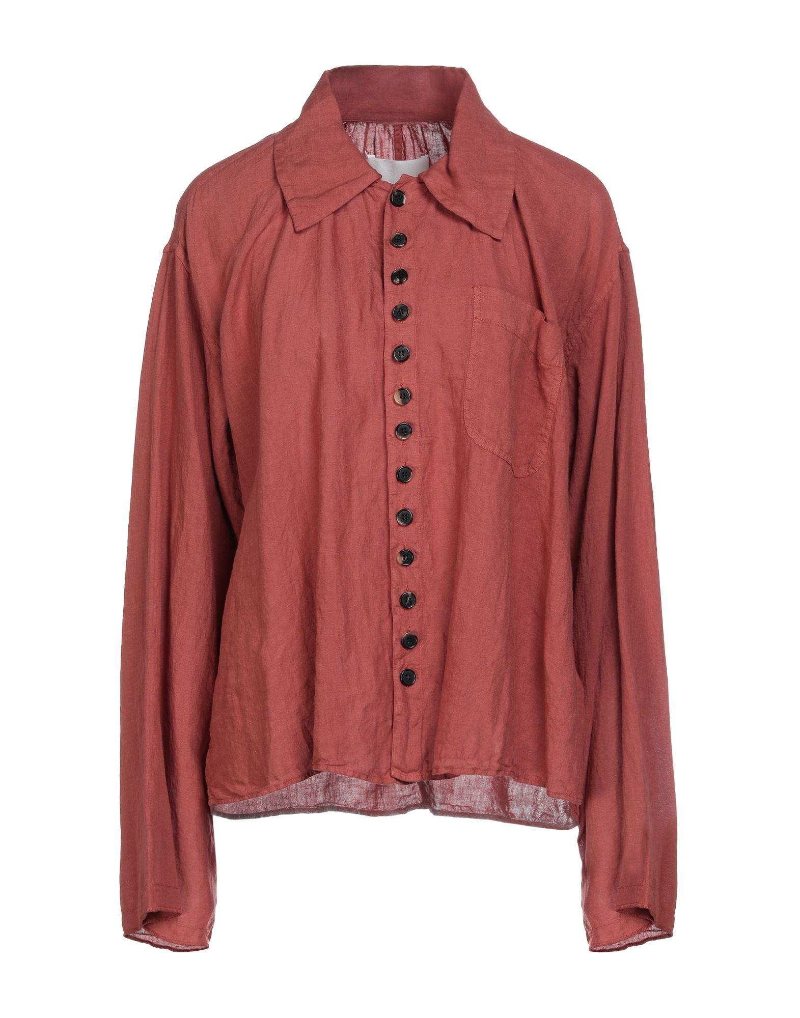 Maison Margiela Shirt in Rust (Red) - Lyst